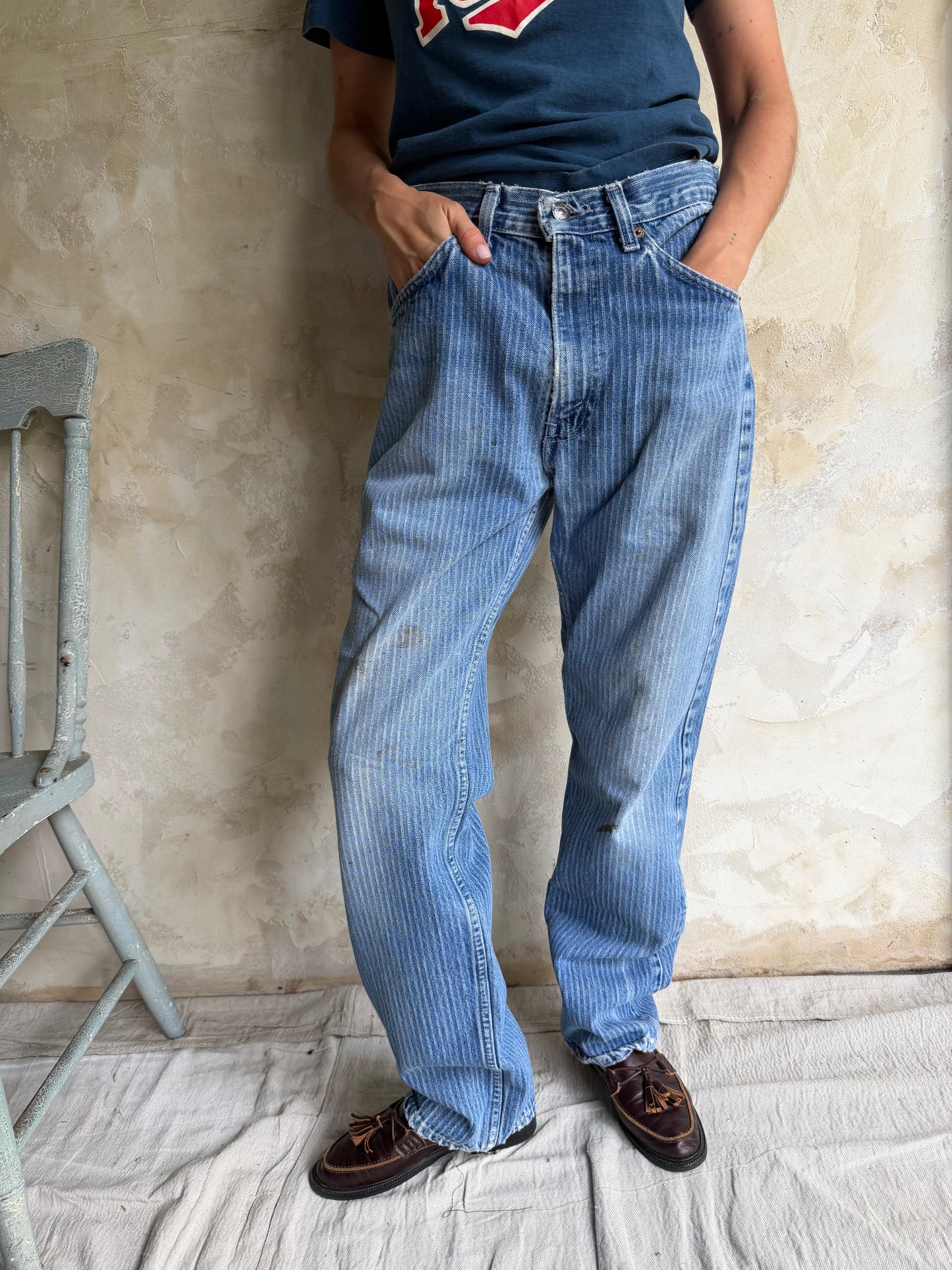 Striped Levi’s Denim