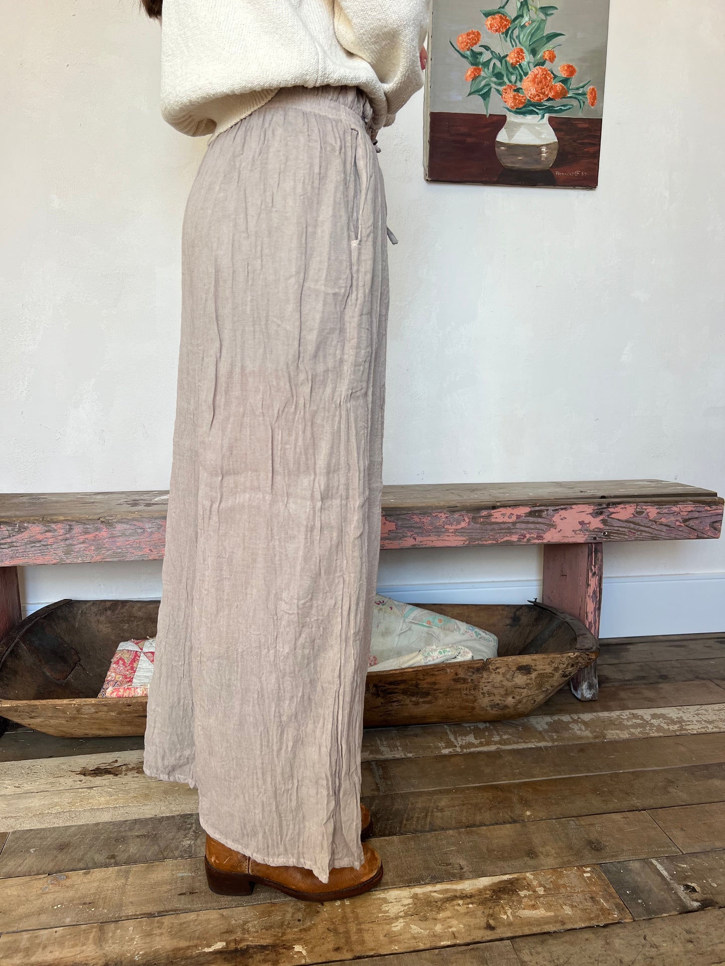 Oaxacan Stone Cotton Pant