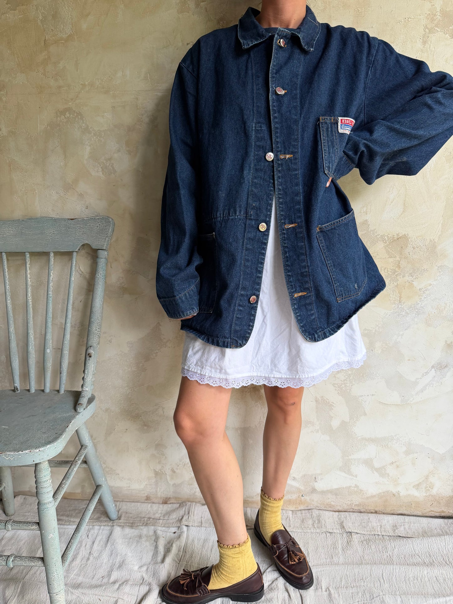 Big B Dark Denim Chore Jacket