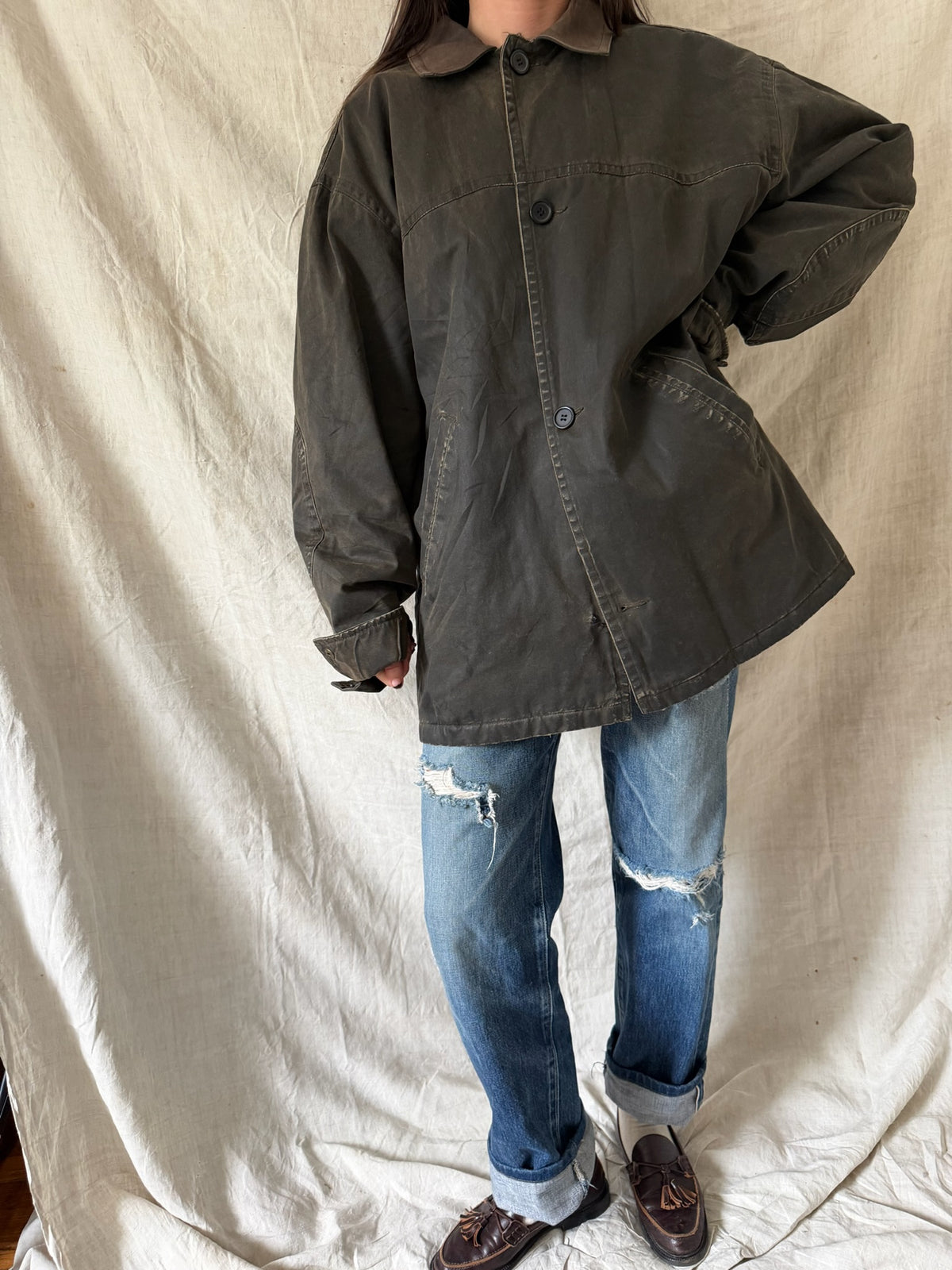 Aberdeen Waxed Barn Jacket