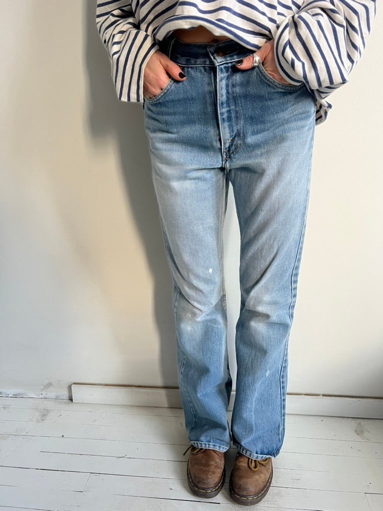 70s Denim Flares