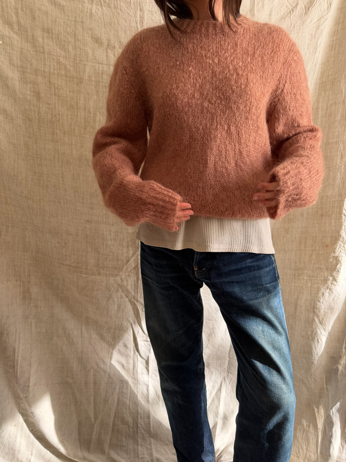 Vintage Handmade Mohair Sweater