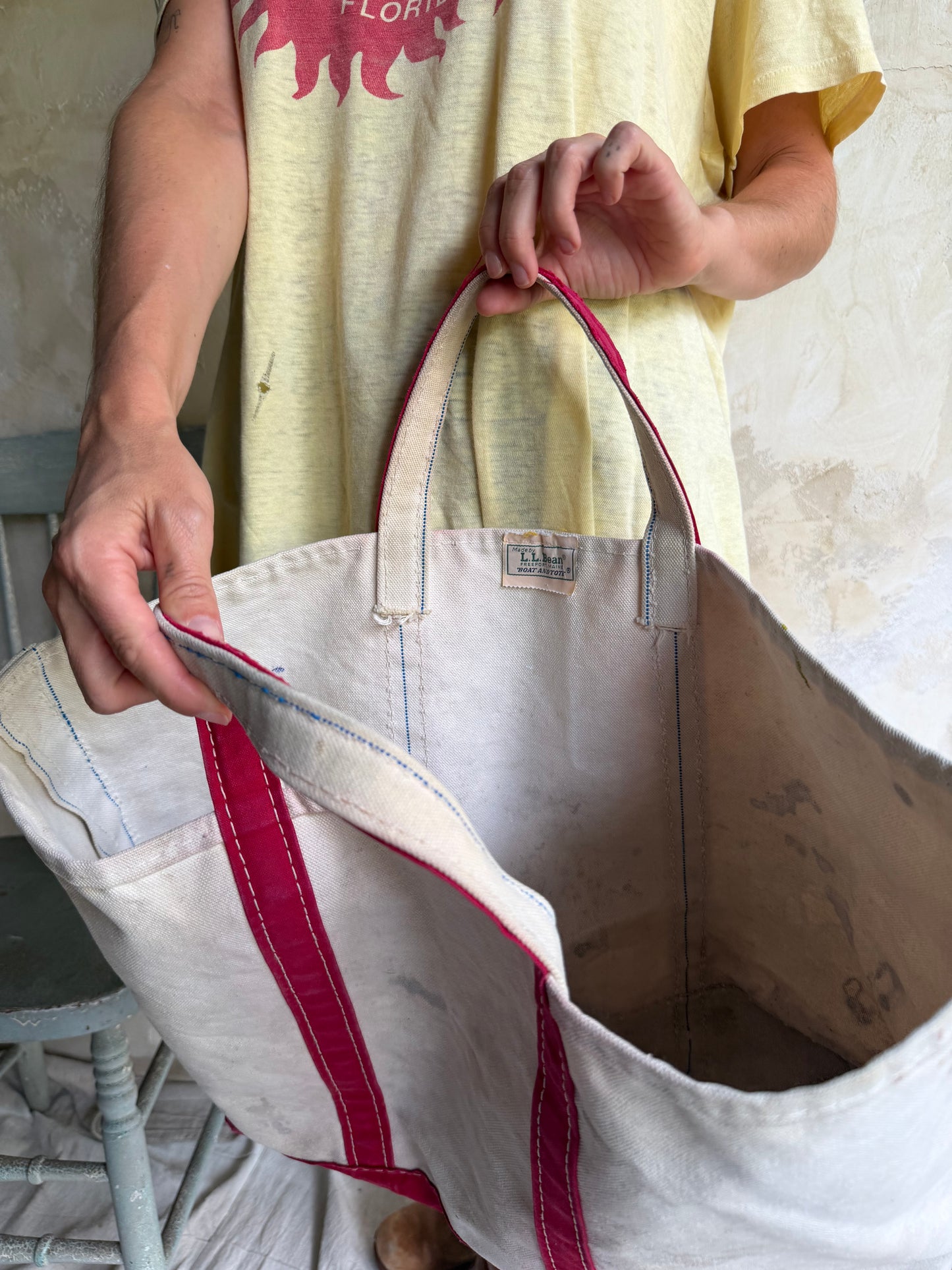 LL Bean Boat and Tote Bag