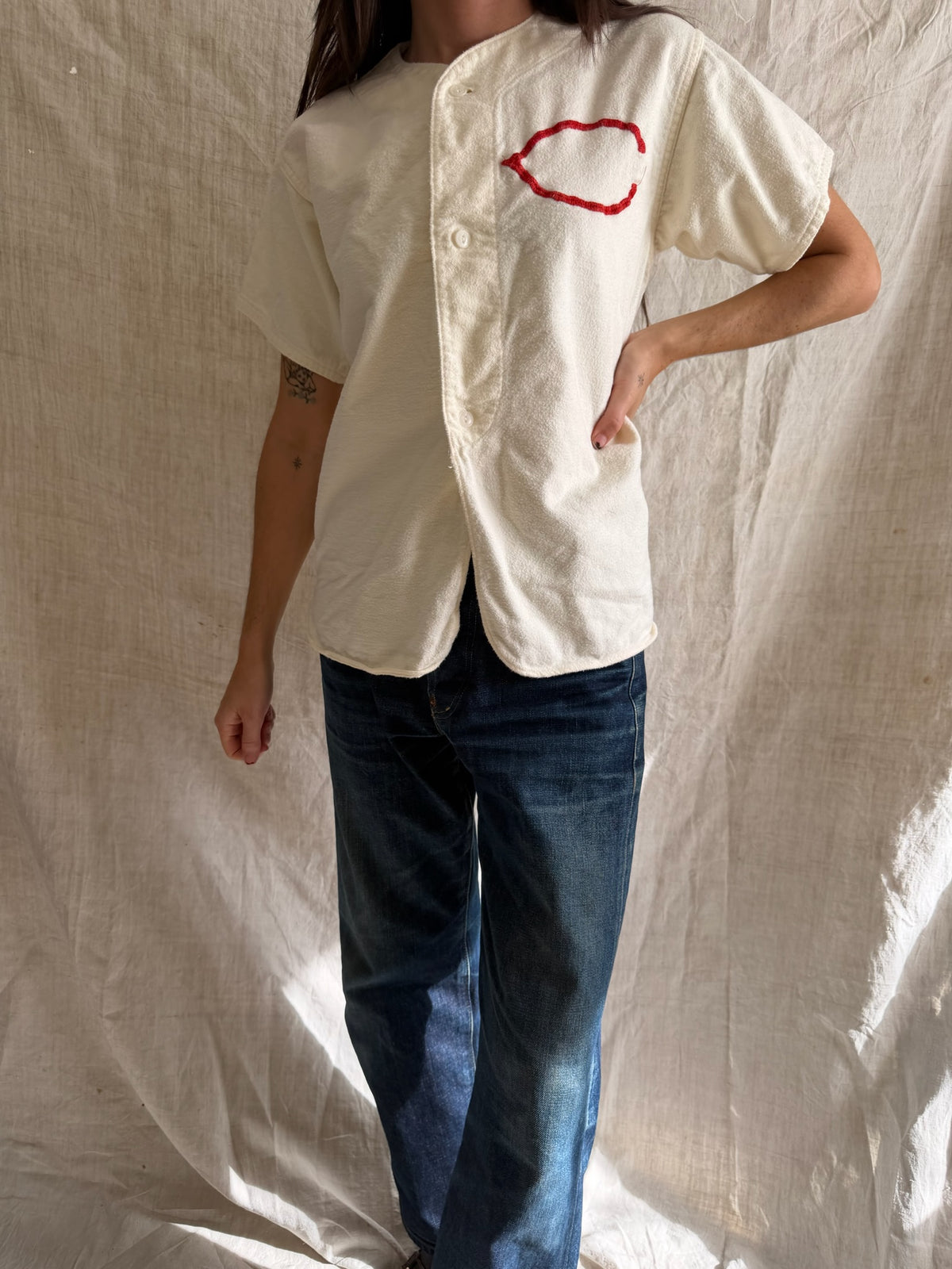 Chicago Cubs Flannel Jersey