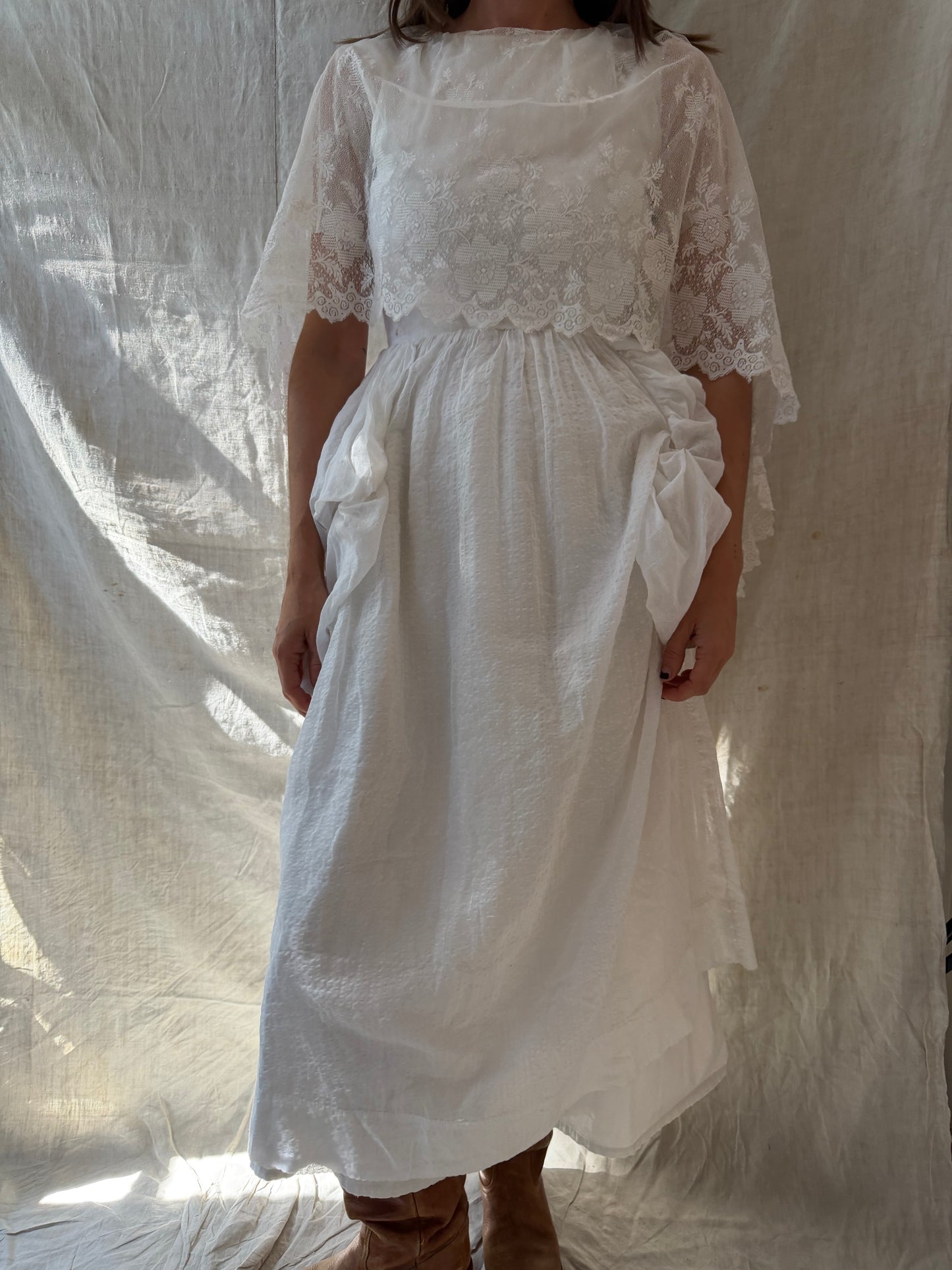 Handmade Antique Wedding Dress