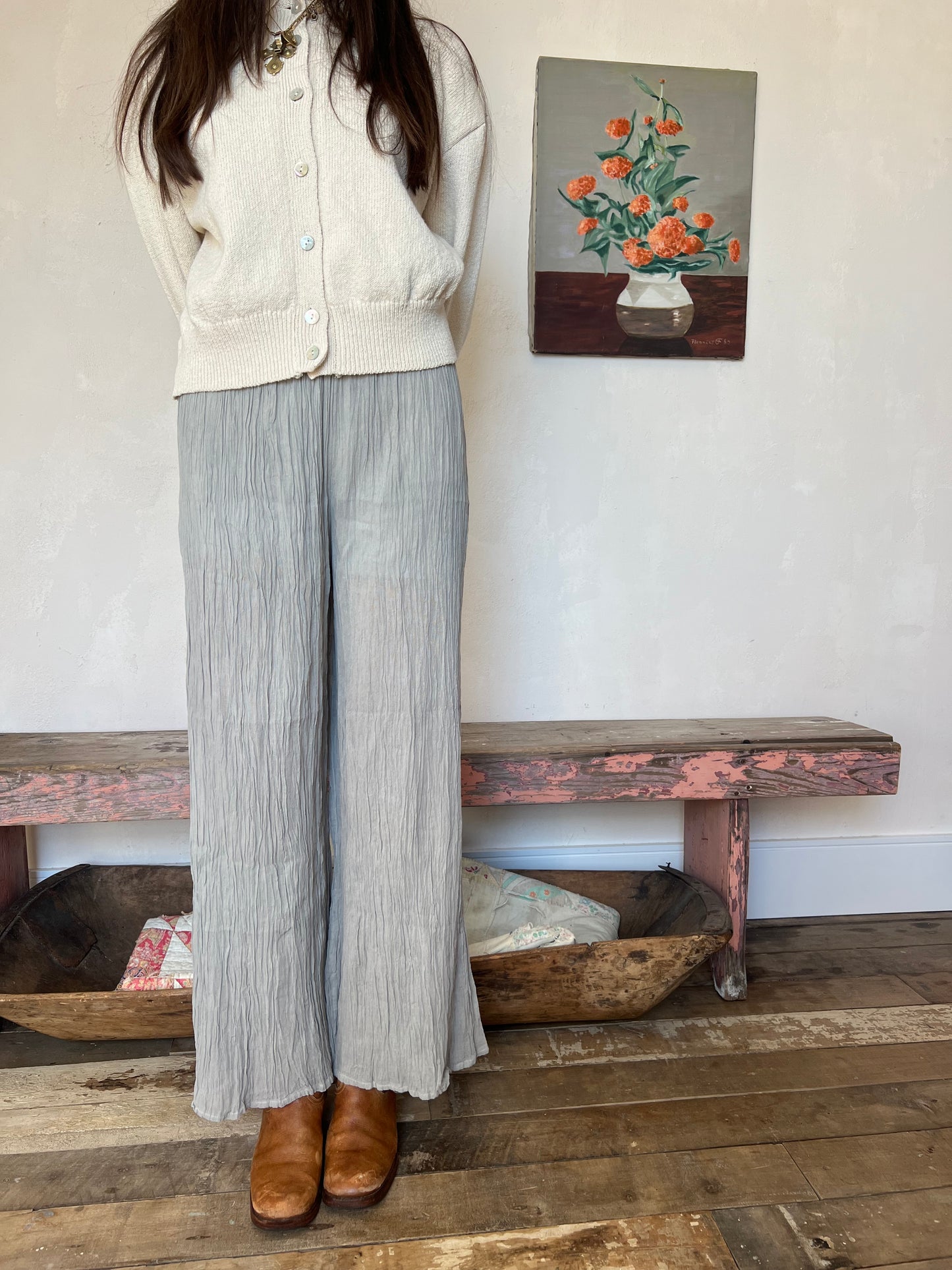 Oaxacan Stone Cotton Pant