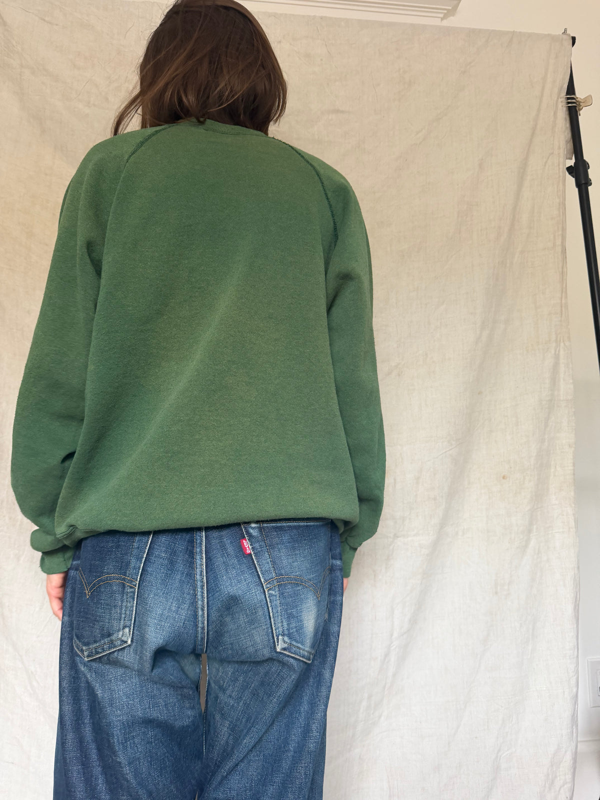 Faded Forest Green Crewneck