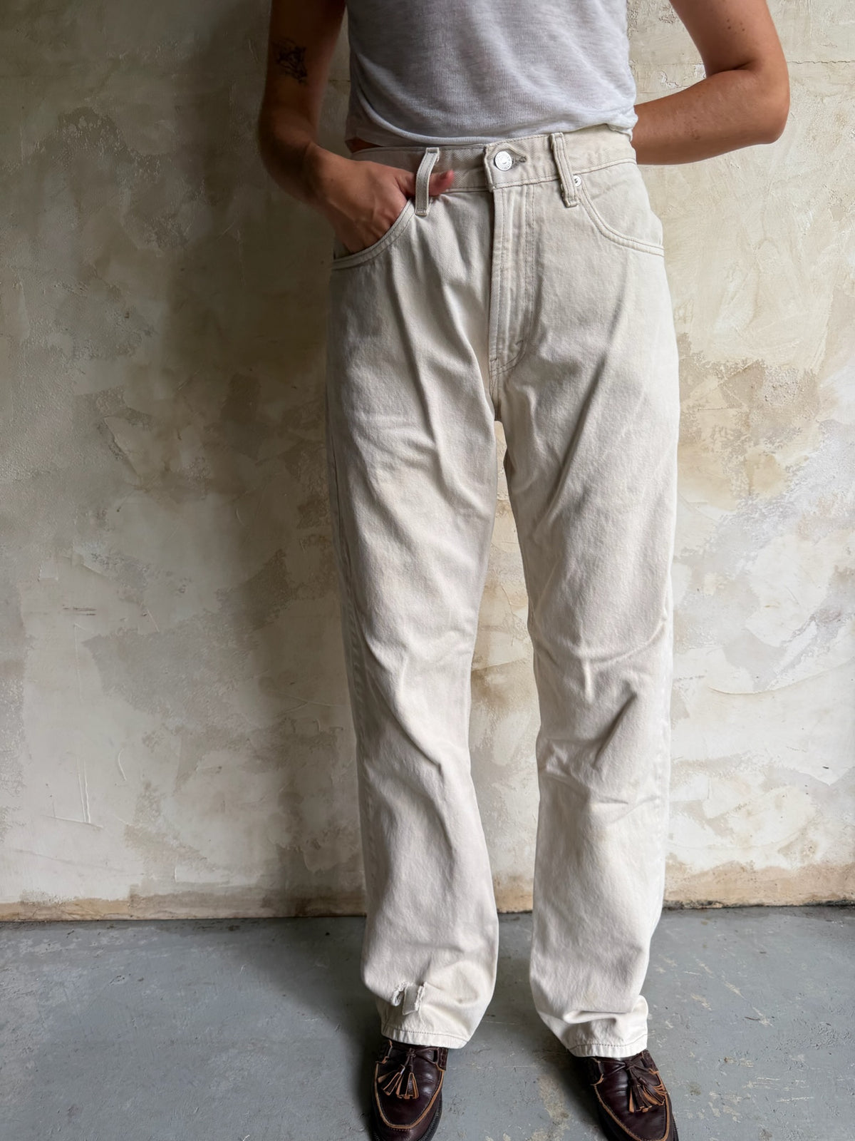 Natural Levi’s 505 Denim