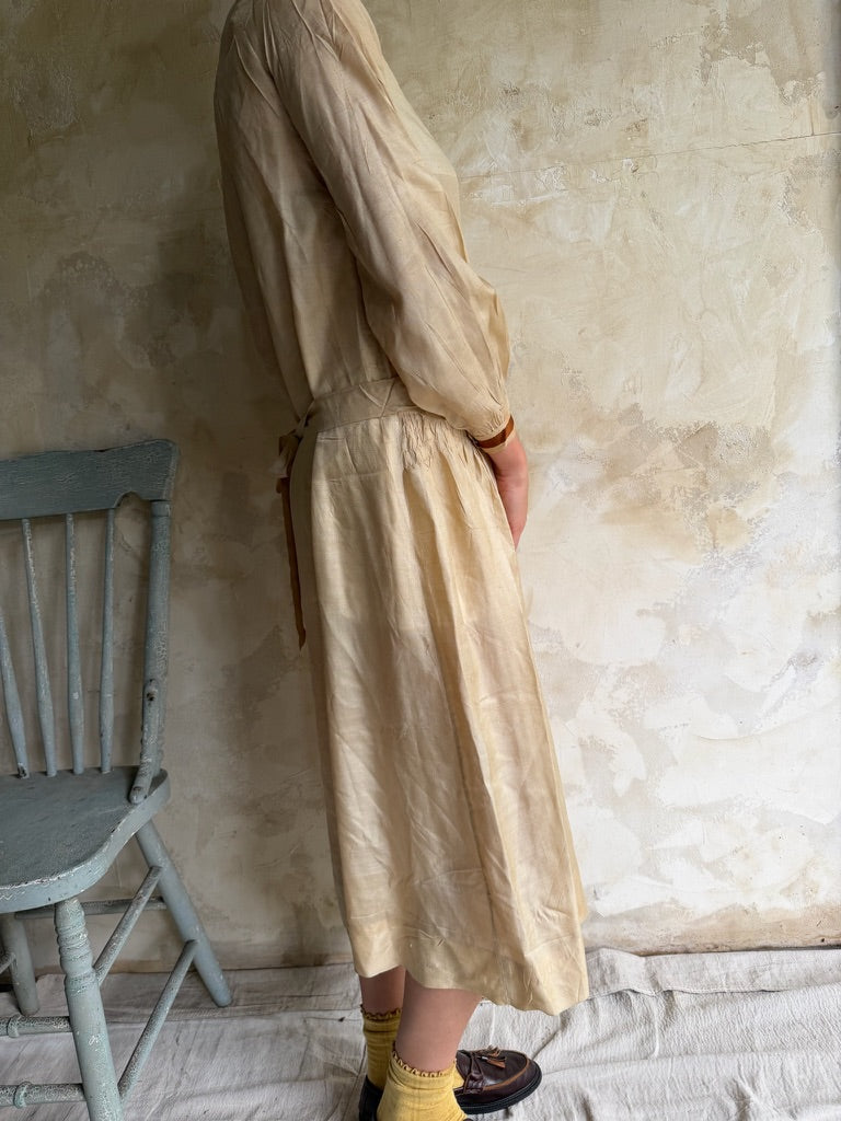 1920s Silk Dress