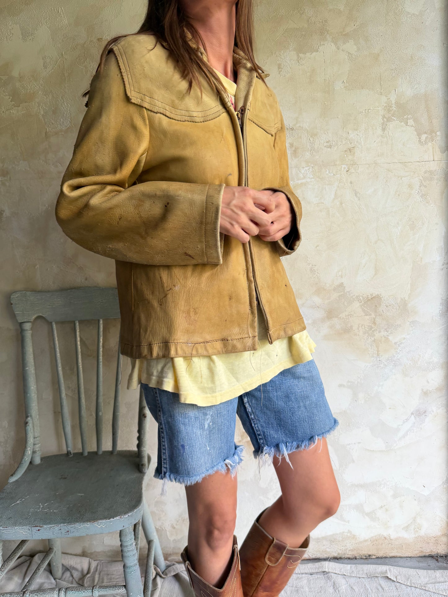 Faded Buckskin Jacket
