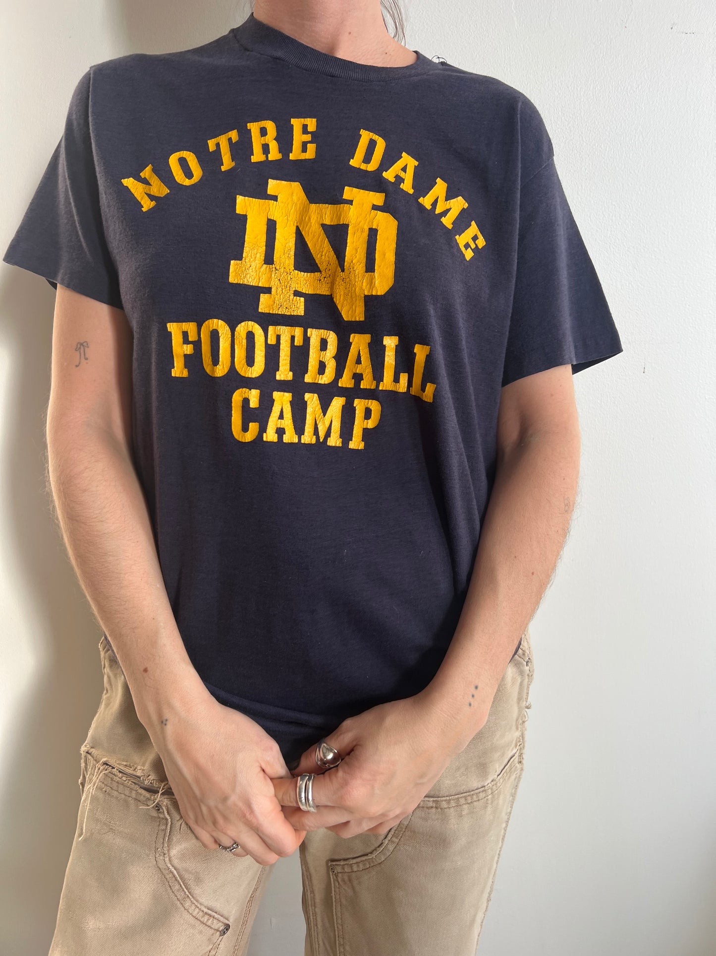 Notre Dame Football Camp Tee