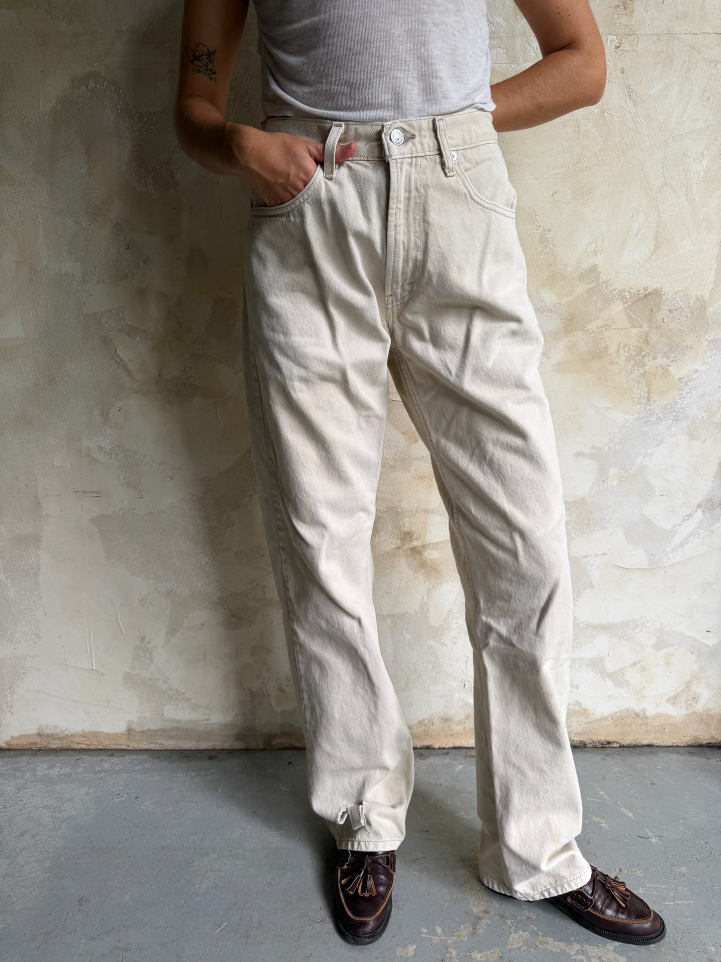 Natural Levi’s 505 Denim