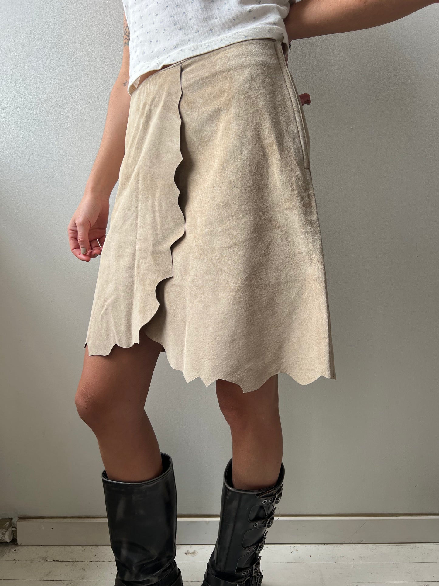 Suede Danier Skirt