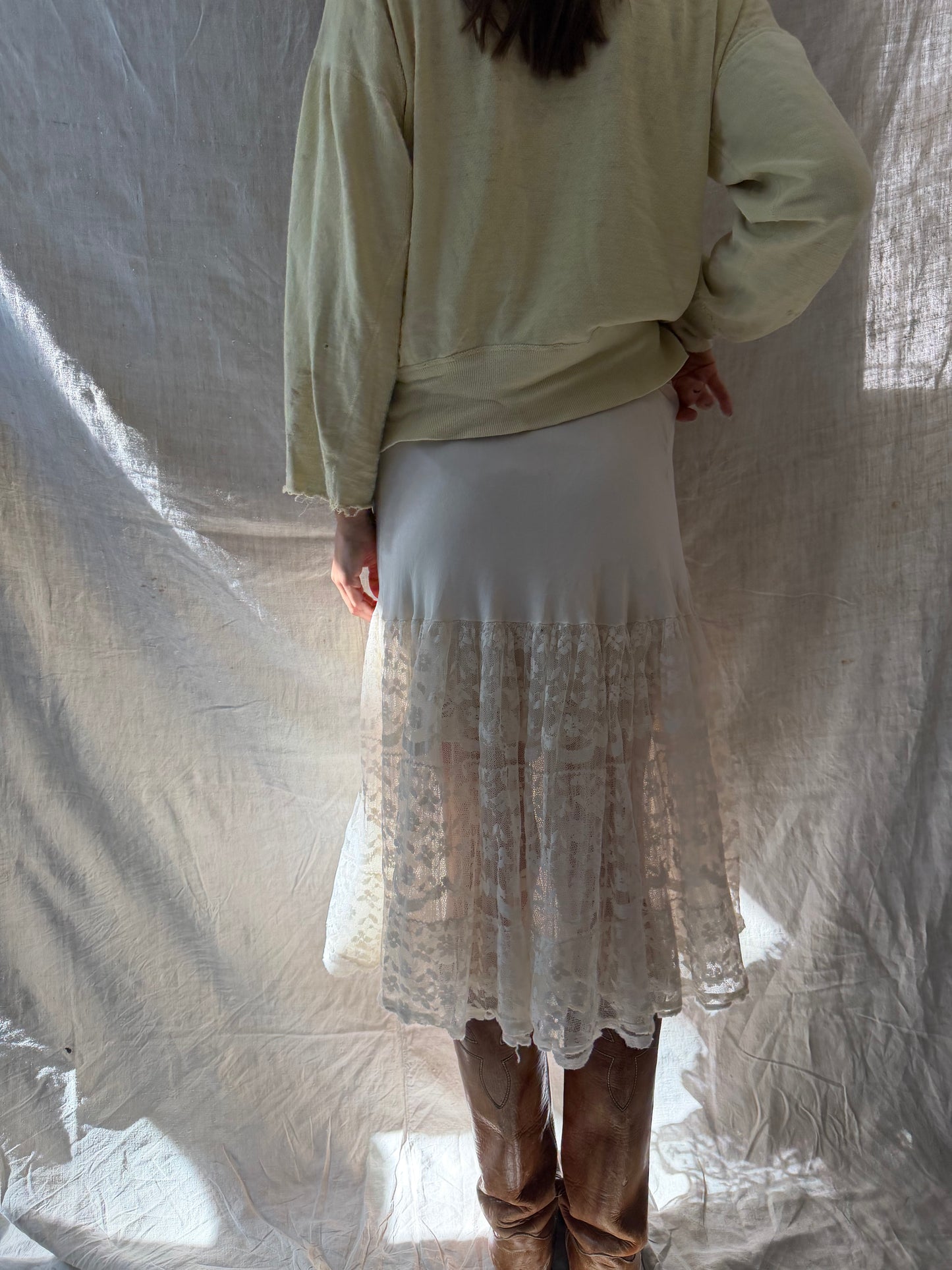 Petticoat Lace Slip Skirt