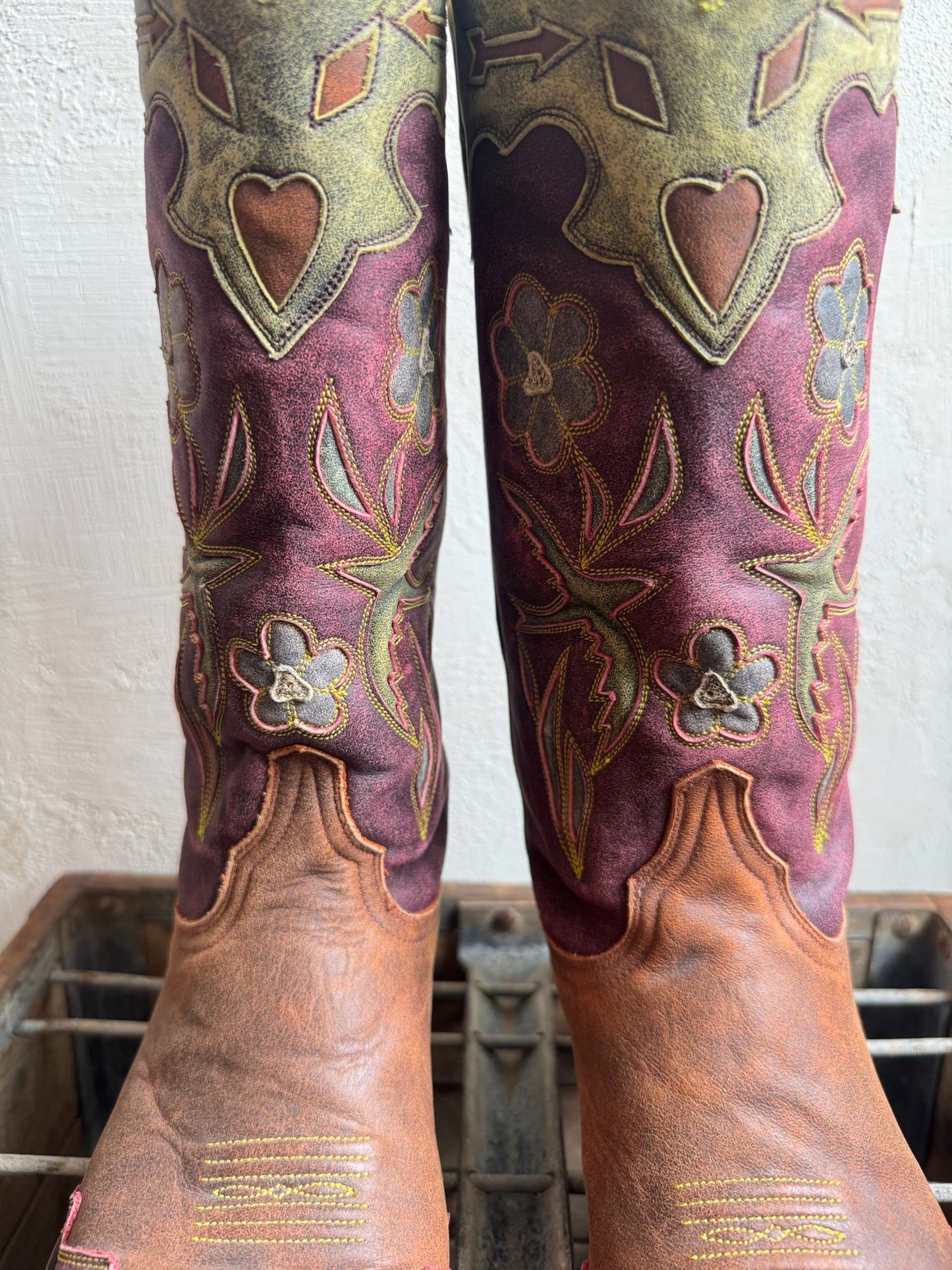 Floral Cowboy Boot