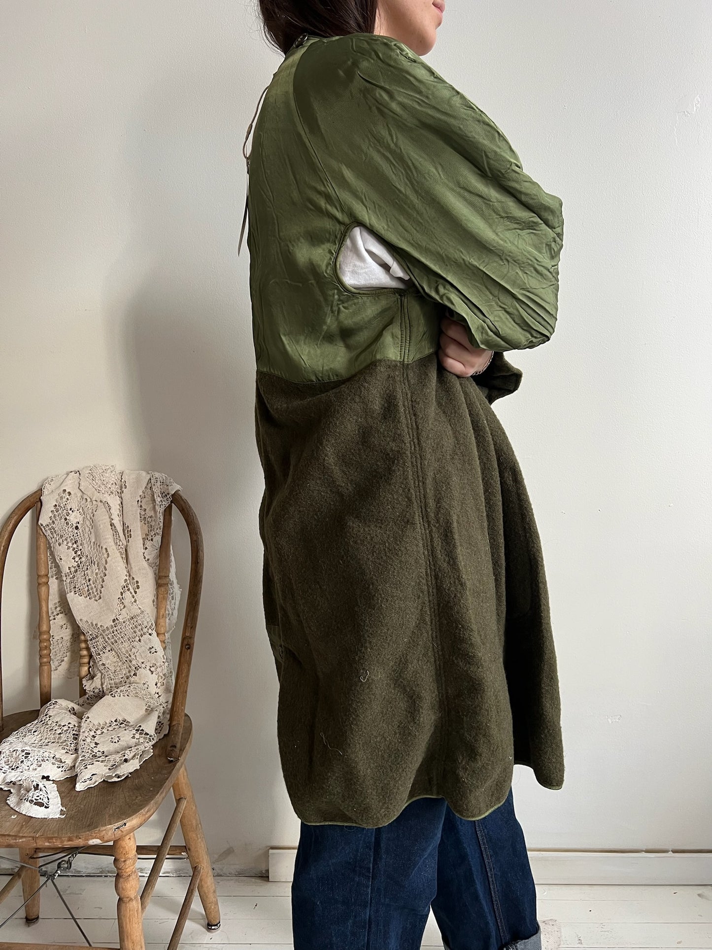 Wool Long Military Liner