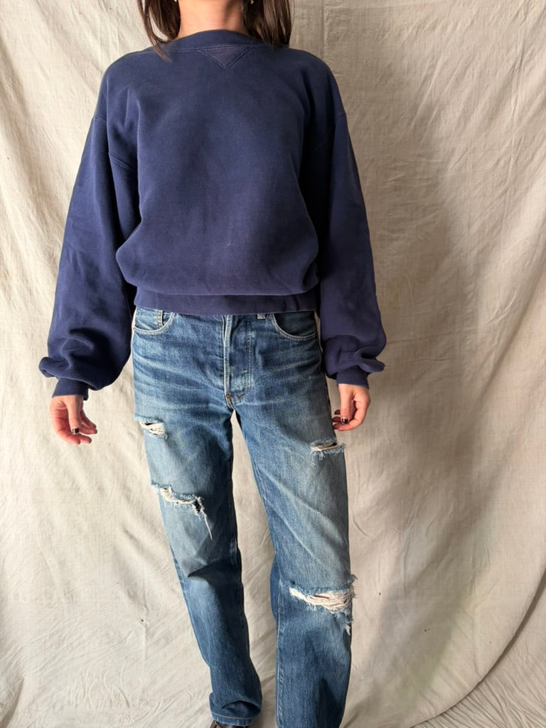 Navy Crewneck