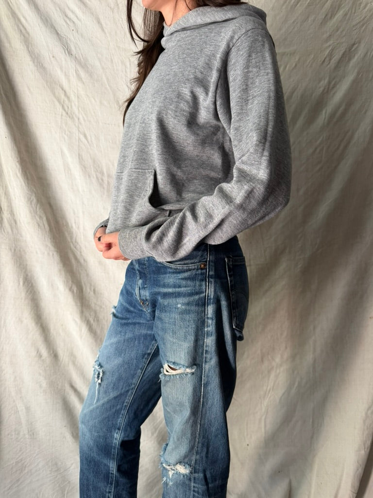 Faded Grey Hoodie