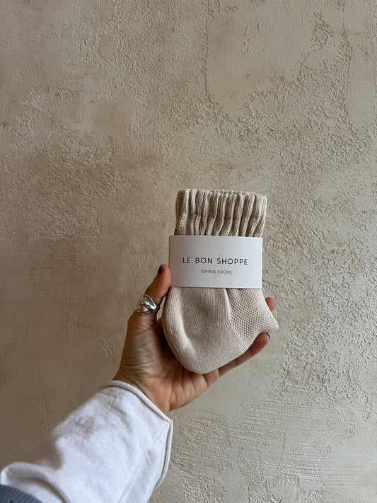 Swing Socks in Silk By Le Bon Shoppe