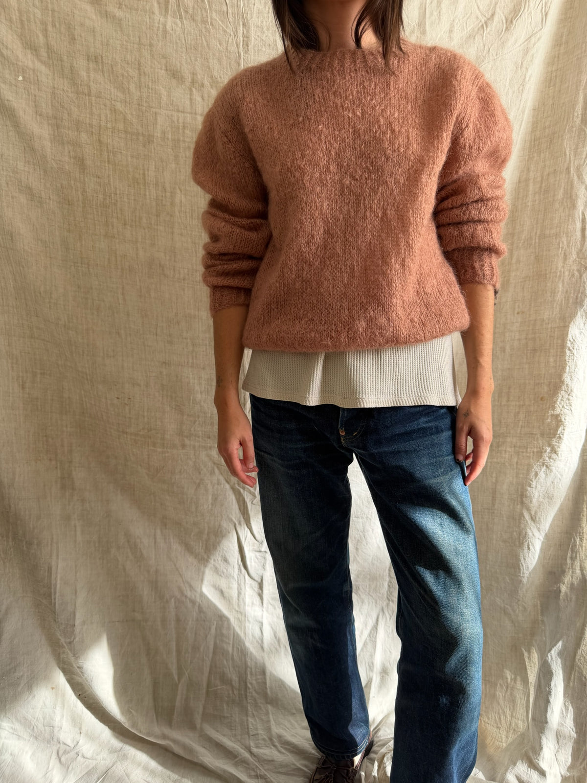 Vintage Handmade Mohair Sweater