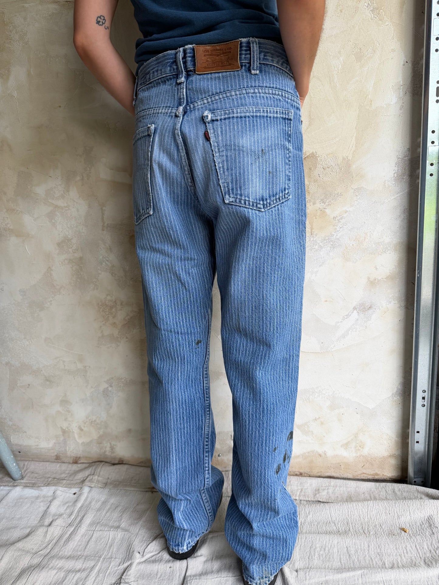 Striped Levi’s Denim