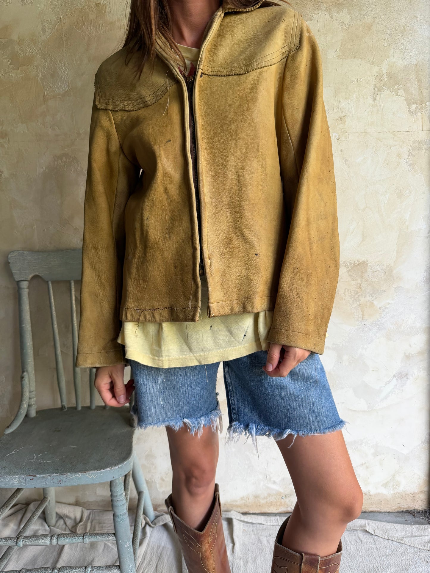 Faded Buckskin Jacket