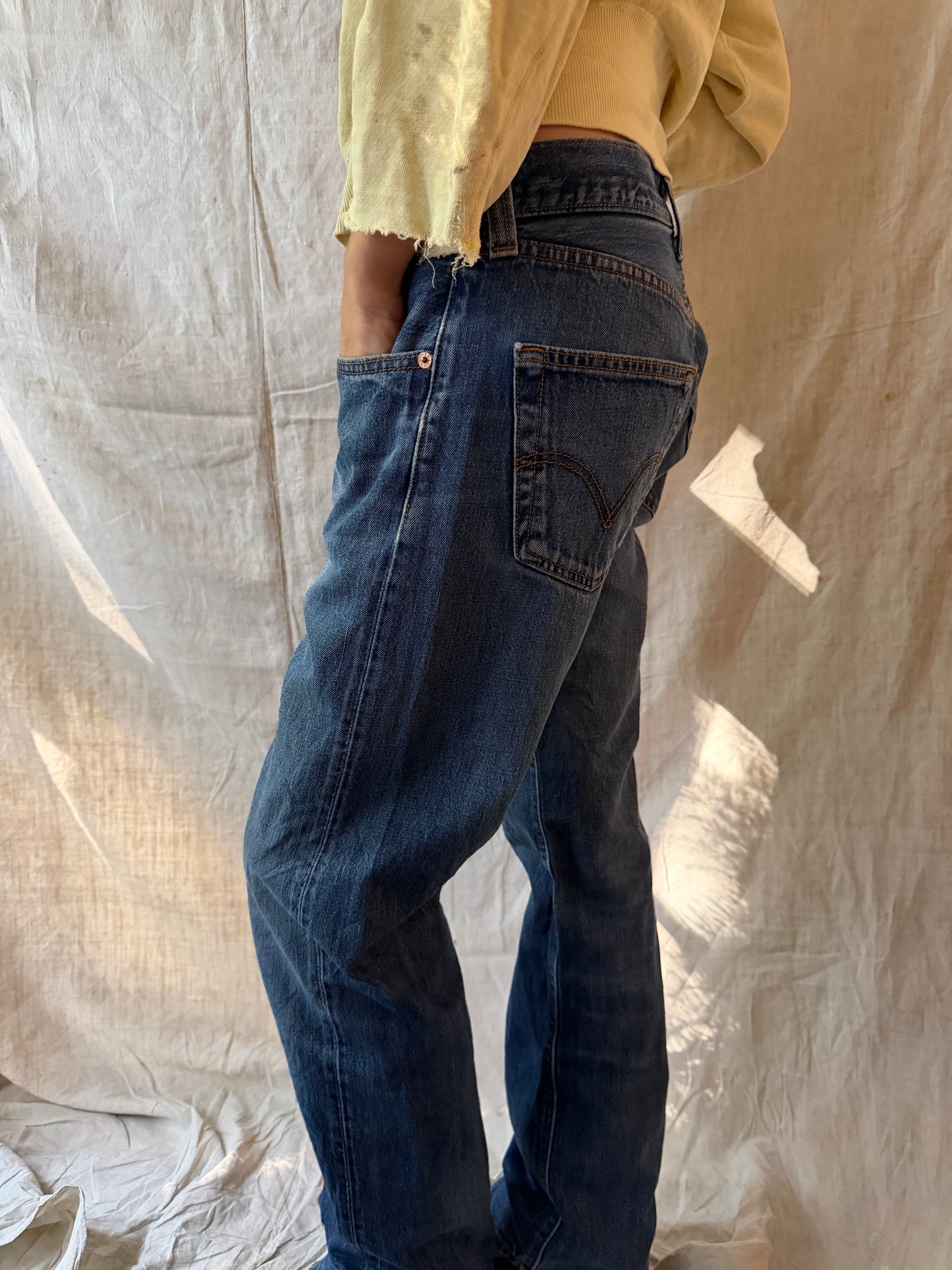 Medium Wash Levi’s 501s