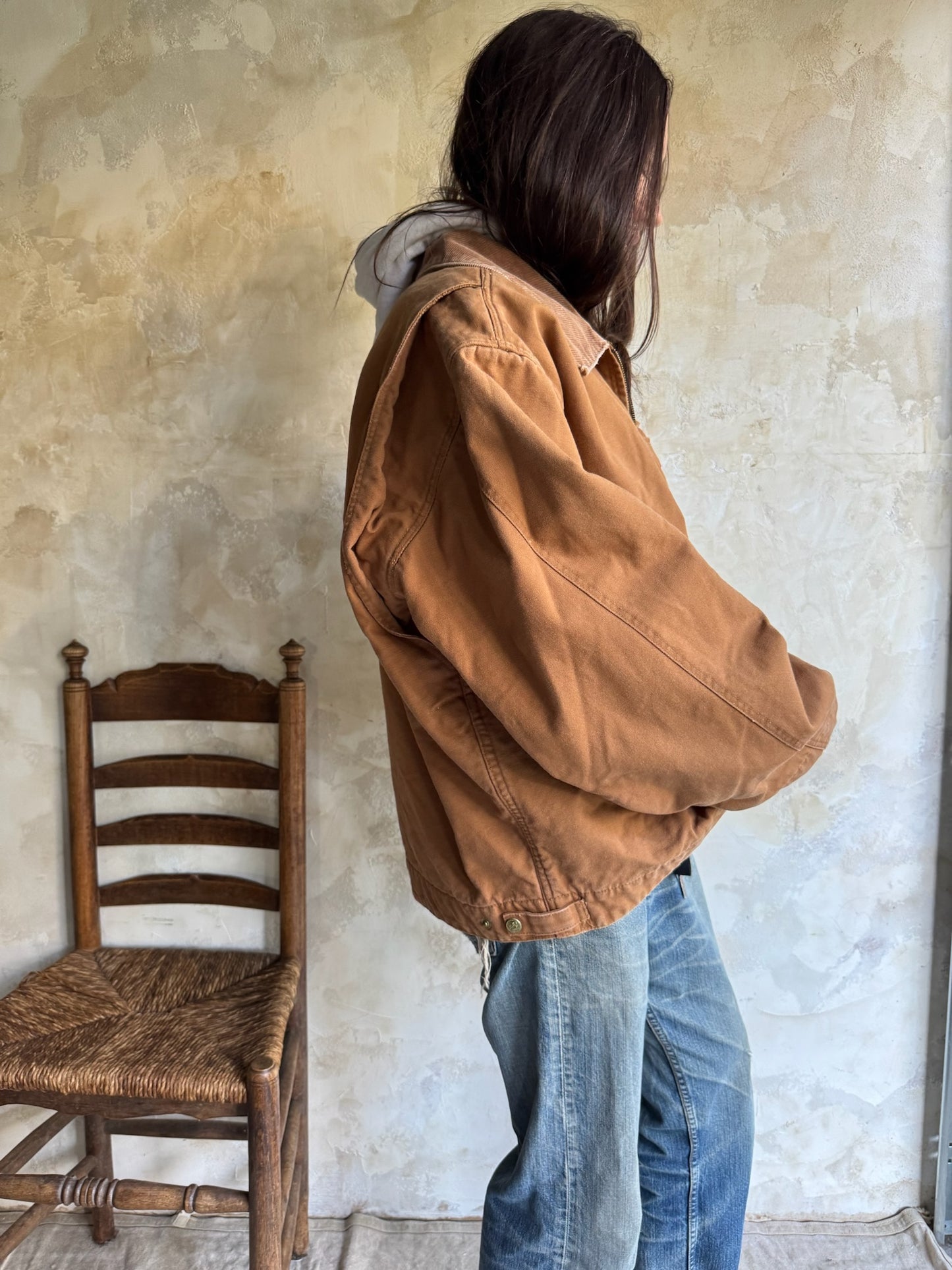 Copper Dickies Zip Up Jacket