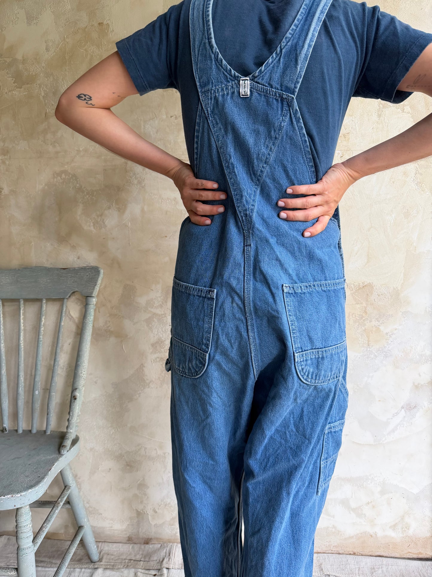 Key Imperial Denim Overalls