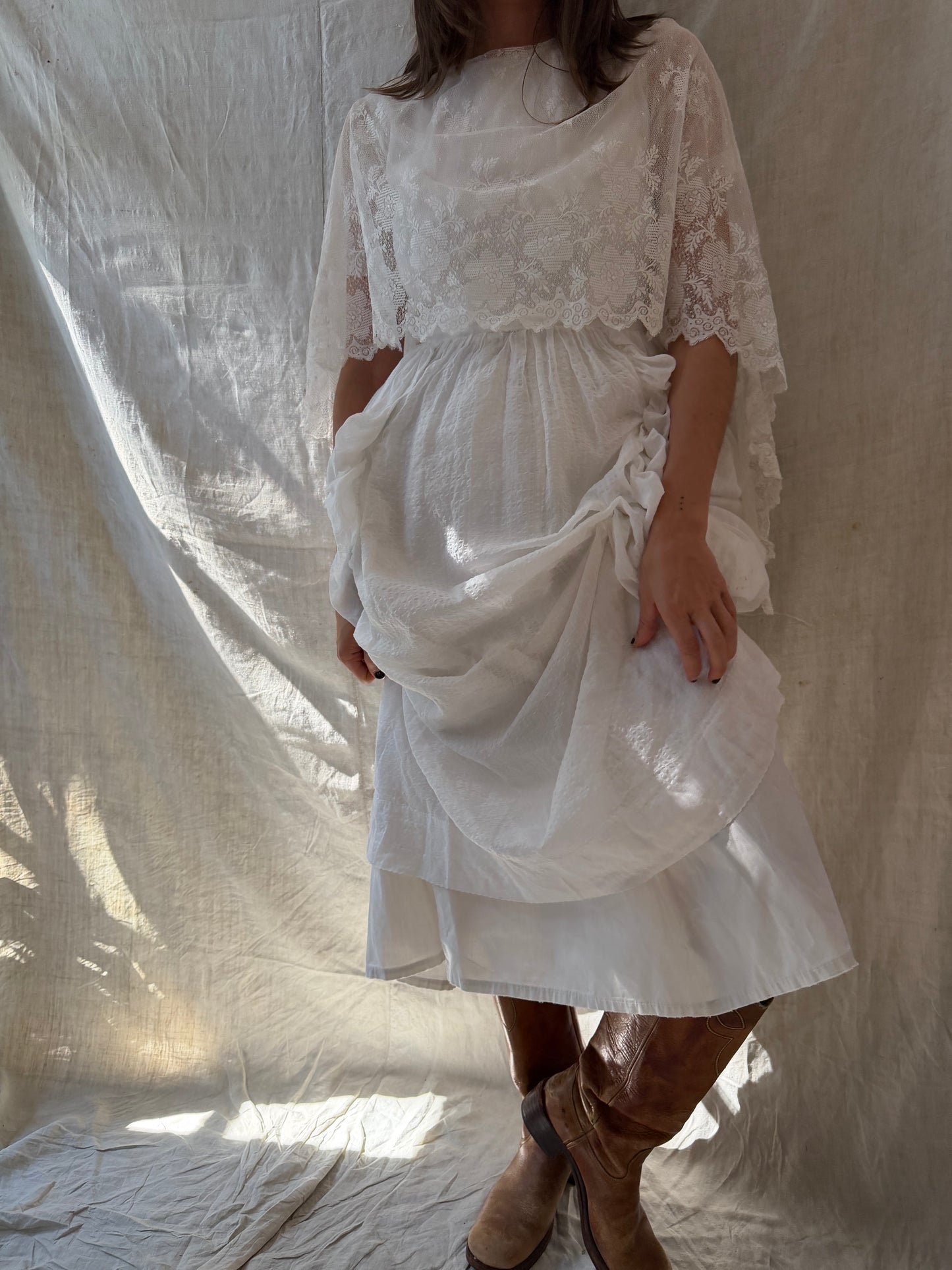 Handmade Antique Wedding Dress