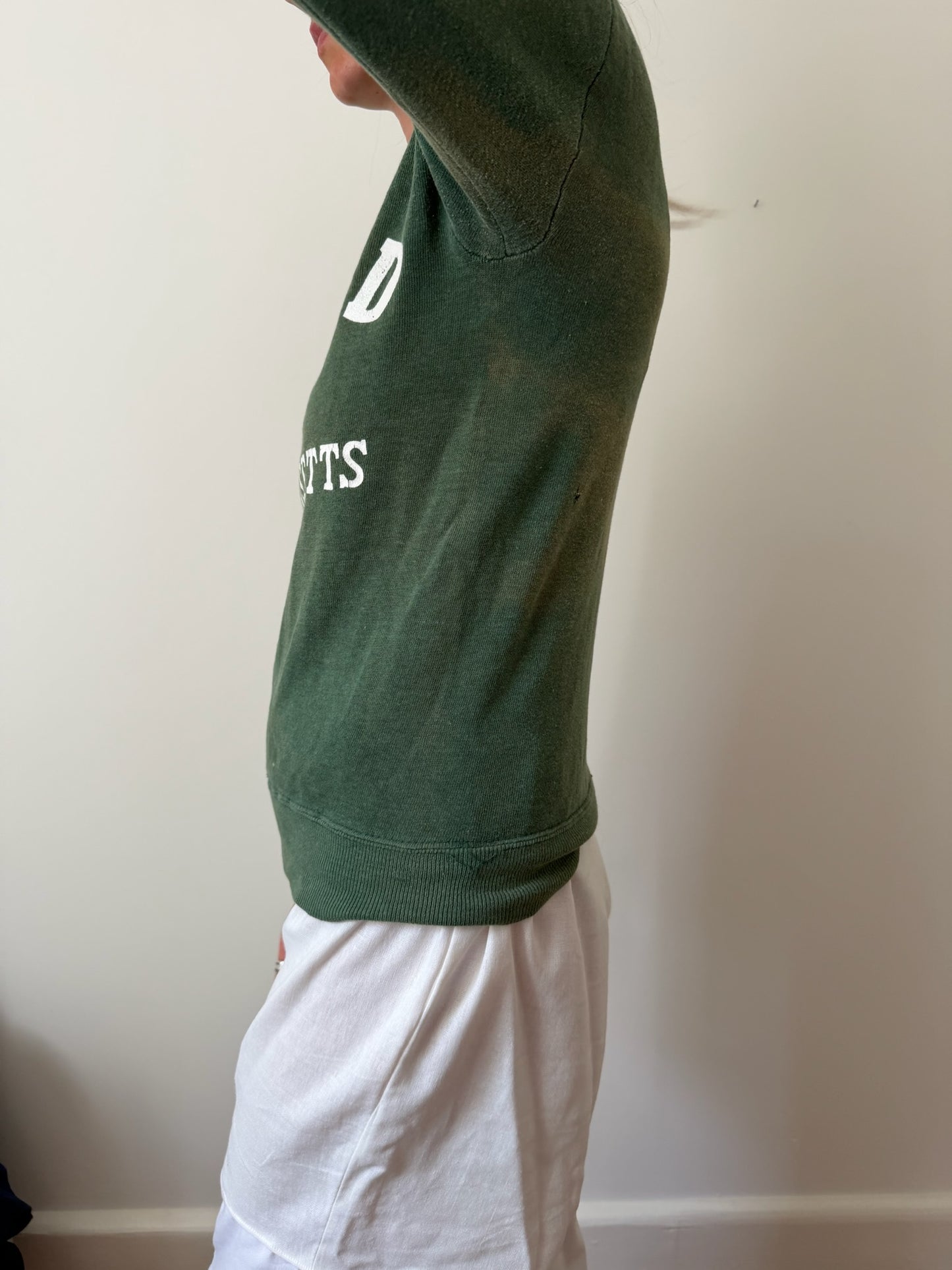 Green Cape Cod Sun Faded Crewneck