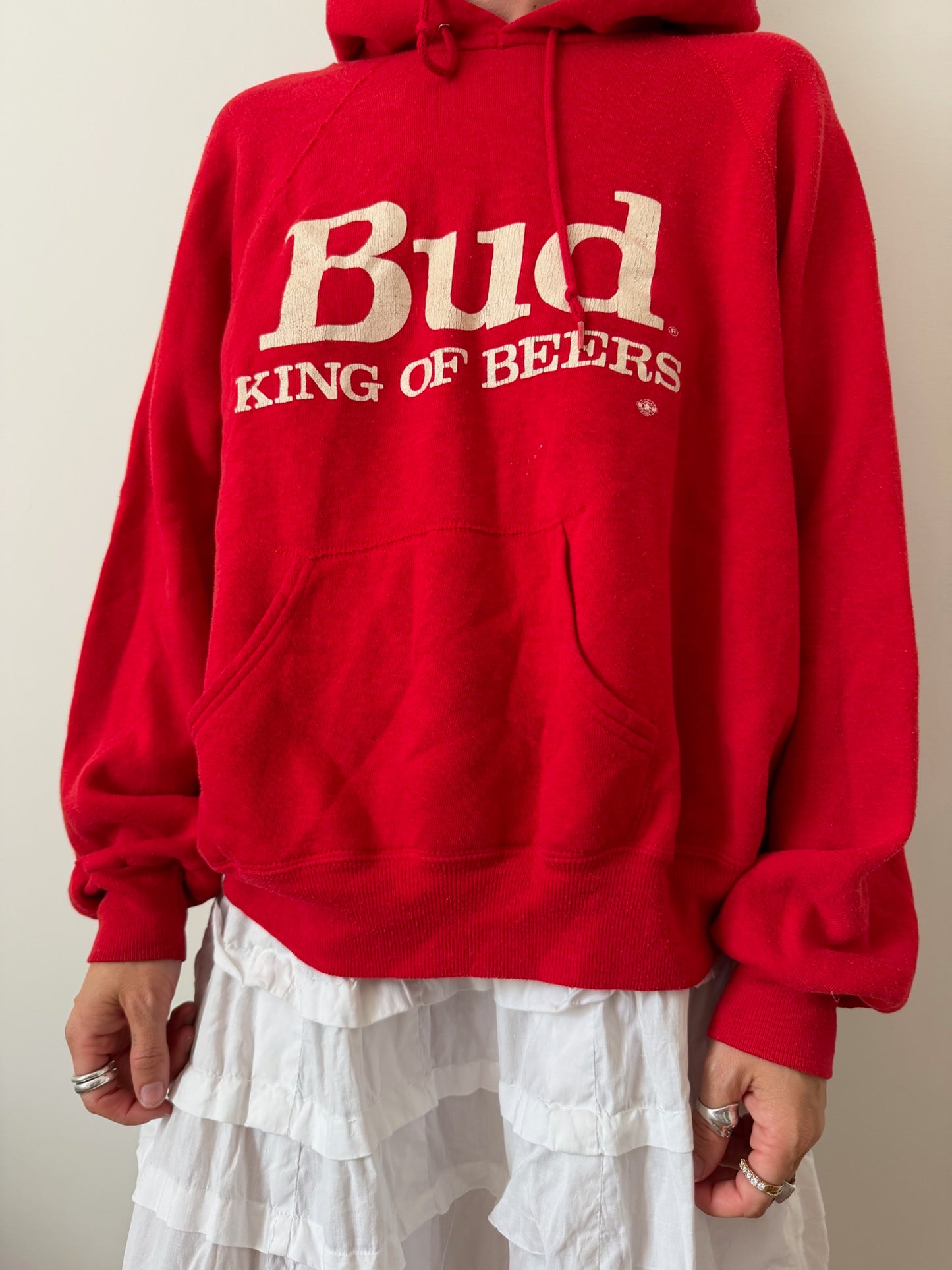 Bright Red “Bud” Hoodie