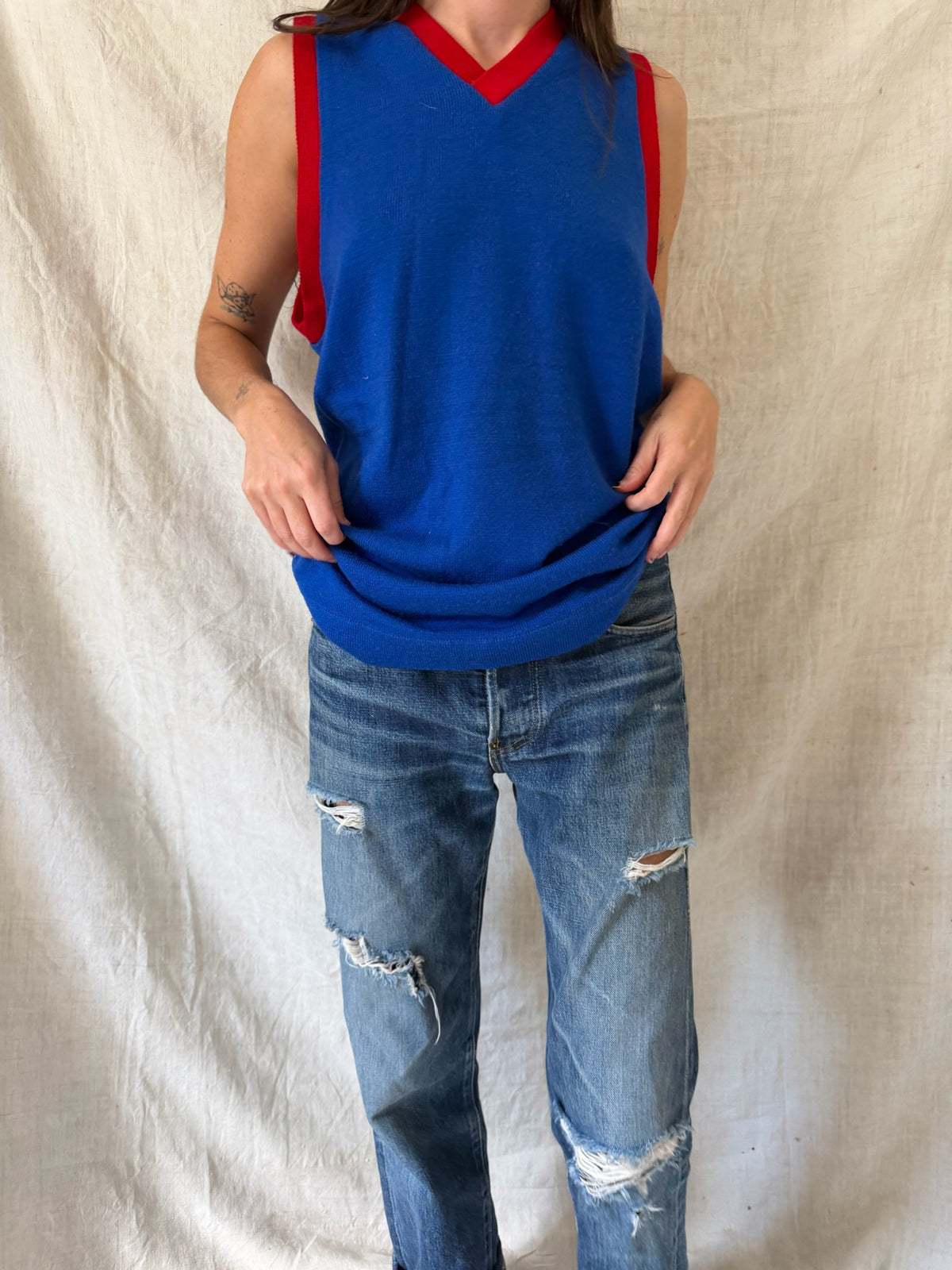 44 Varsity Knit Tank