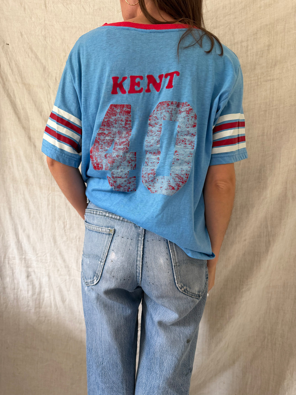 Blue Kent Varsity Tee