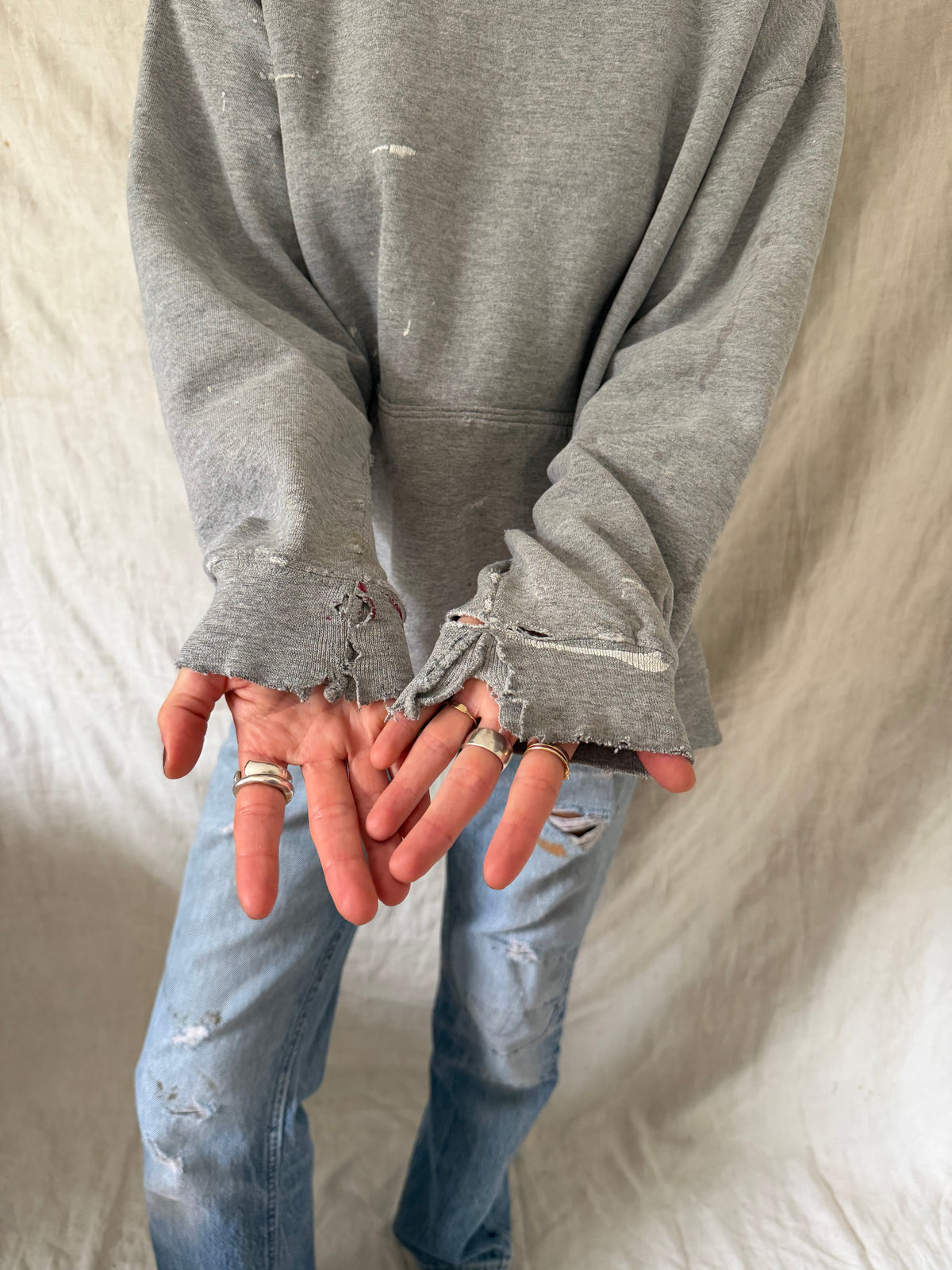 Painters Grey Hoodie