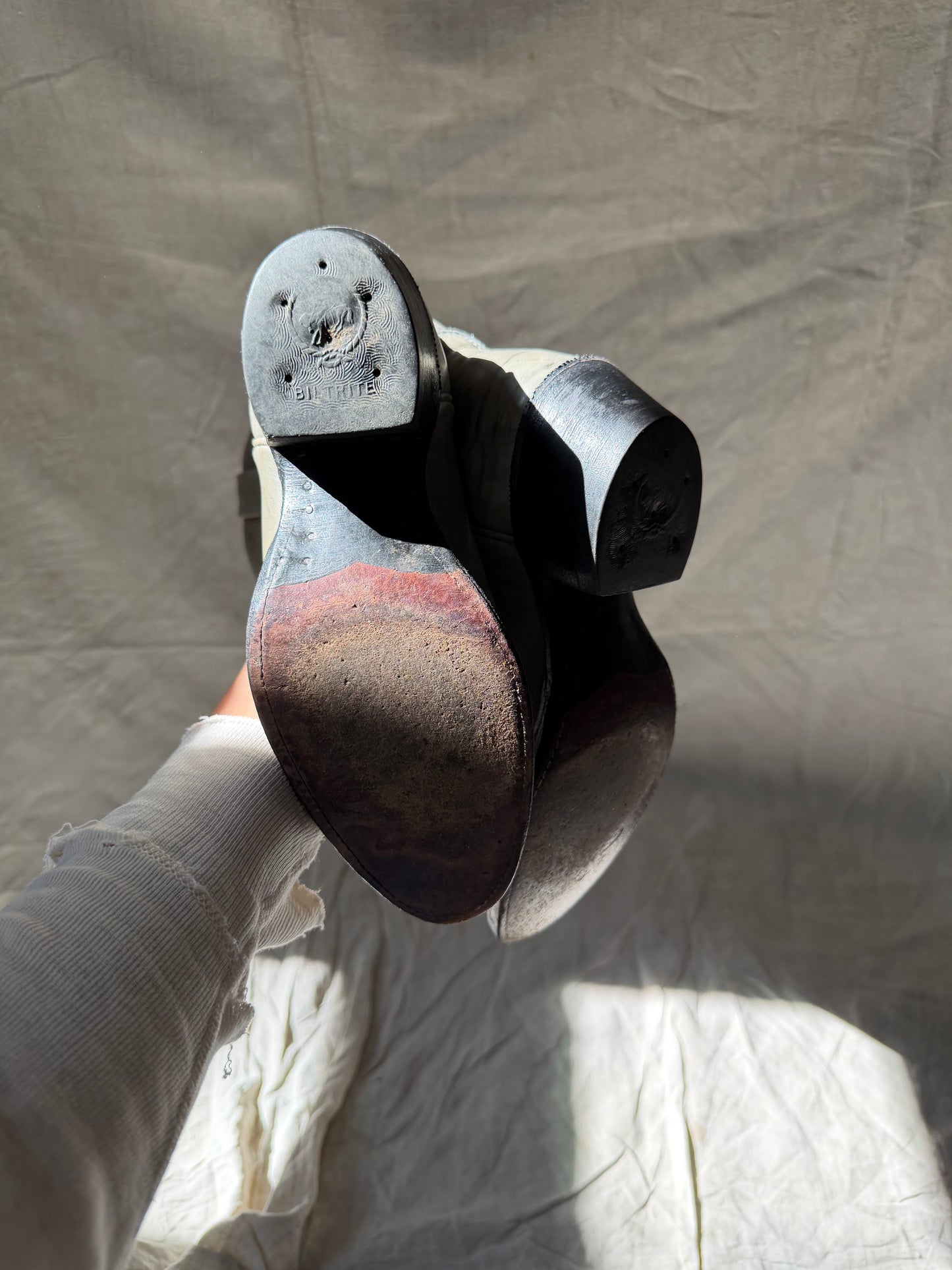 Blue Grey Cowgirl Boots
