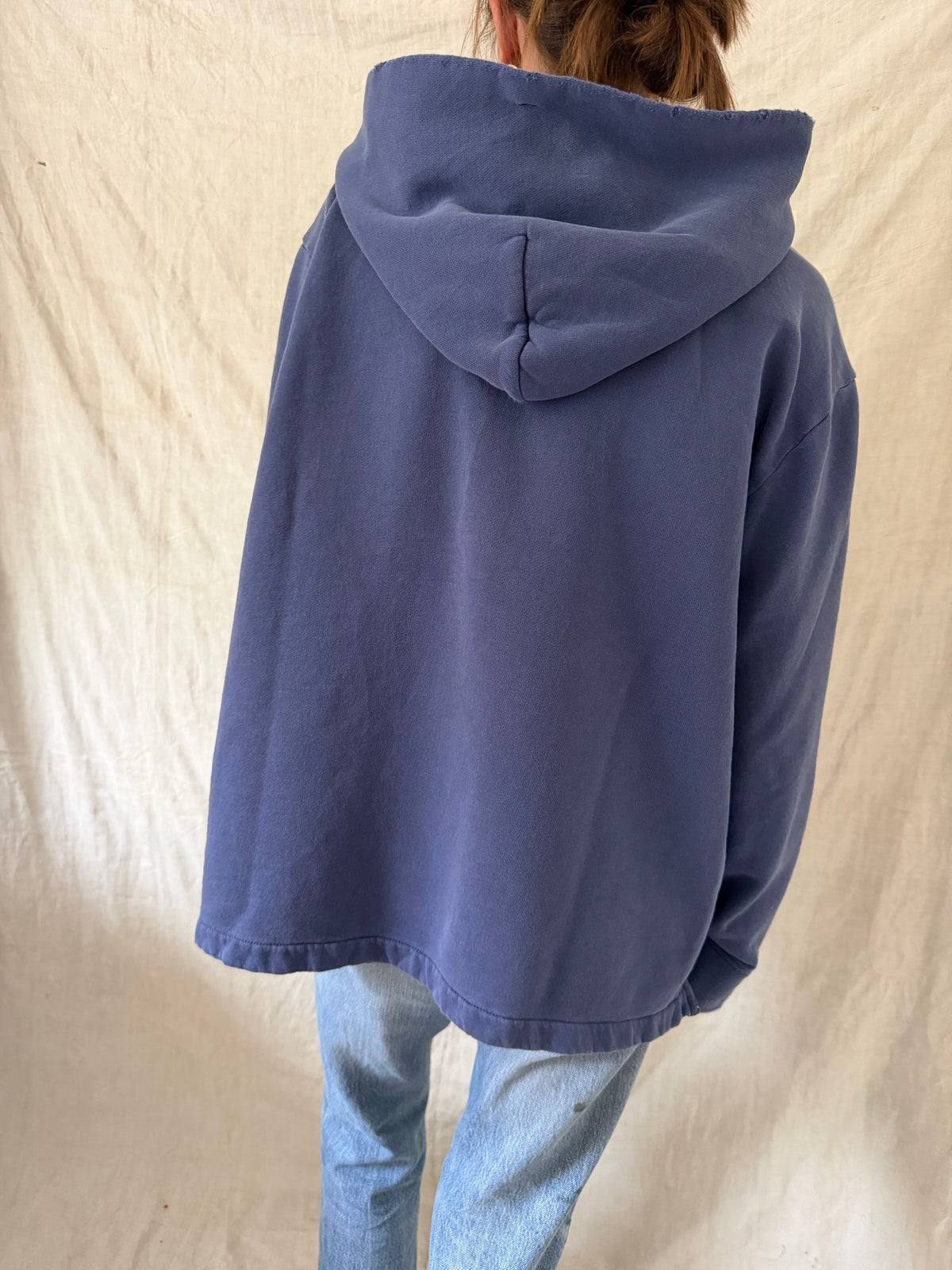 Polo Faded Blue Hoodie
