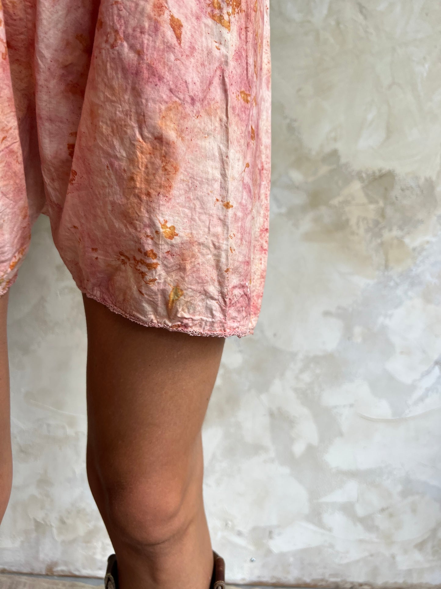 Madder Bundle Dyed Crochet Trim Bloomers