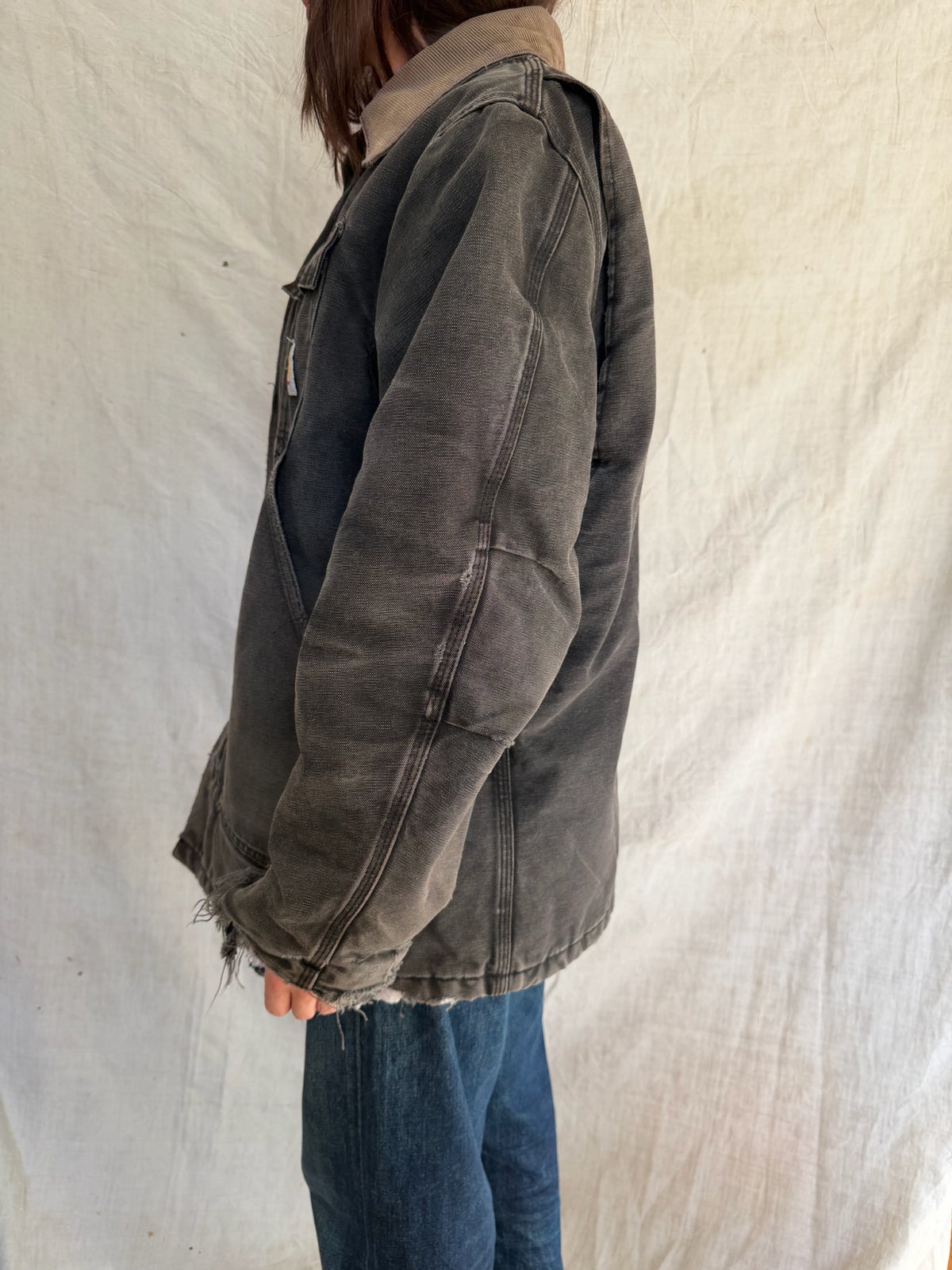 Carhartt Faded Black Chore Jacket
