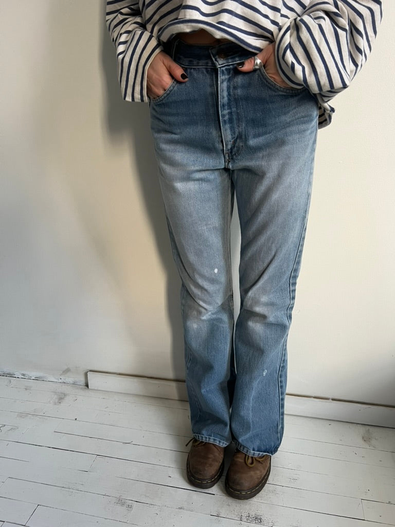 70s Denim Flares