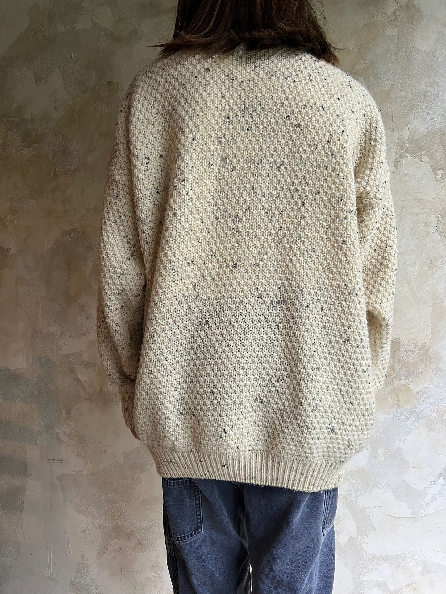 Wool Salt + Pepper Sweater