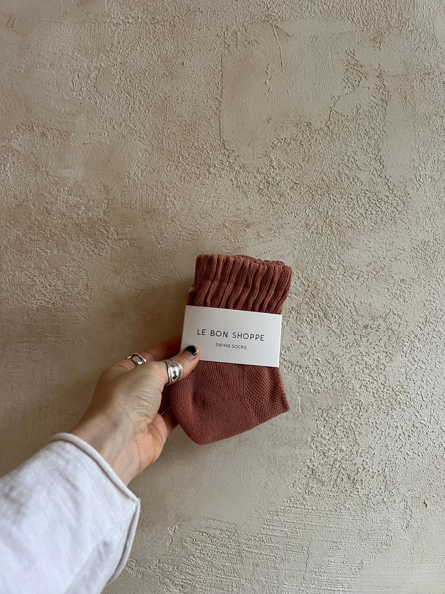 Swing Socks in Cajun Spice By Le Bon Shoppe
