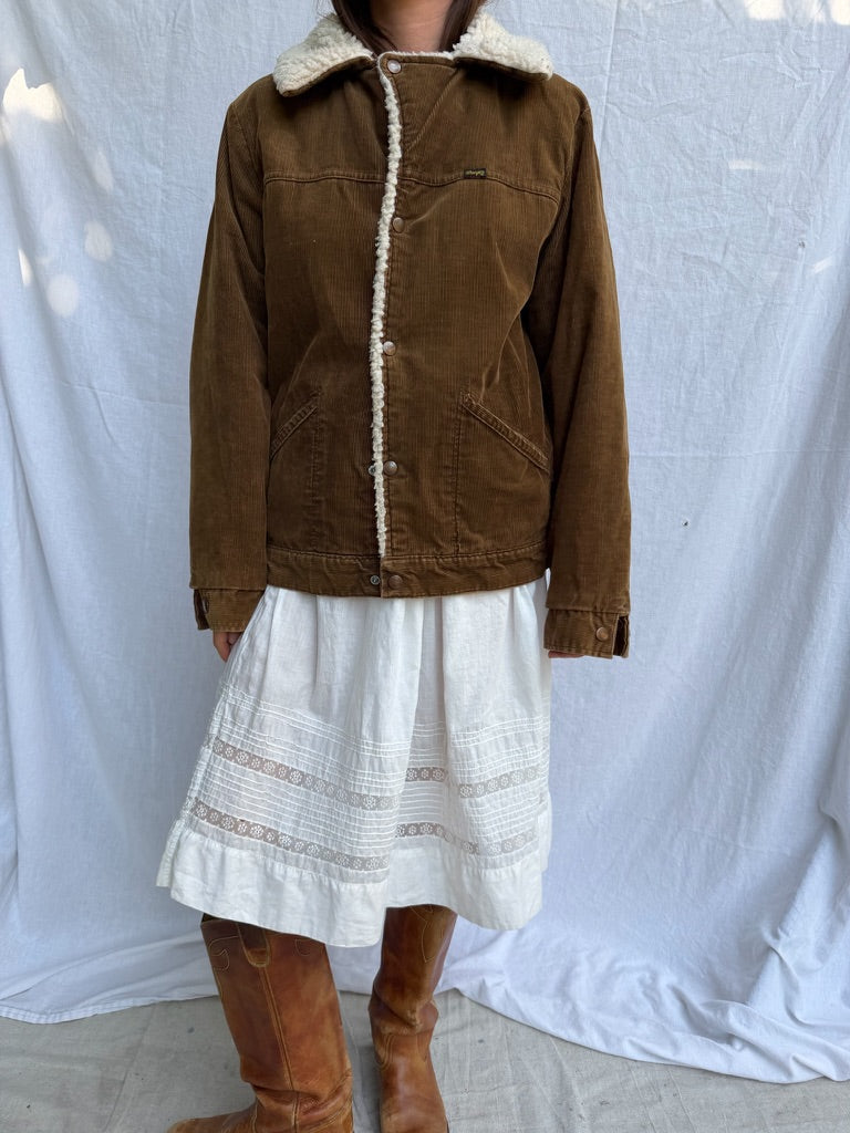 Wrangler Brown Corduroy Jacket
