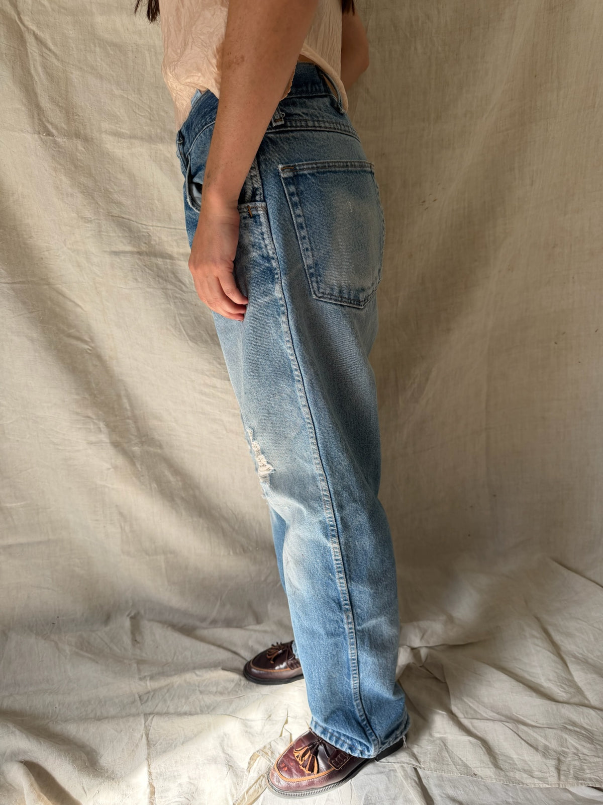 Super Faded Rustler Denim