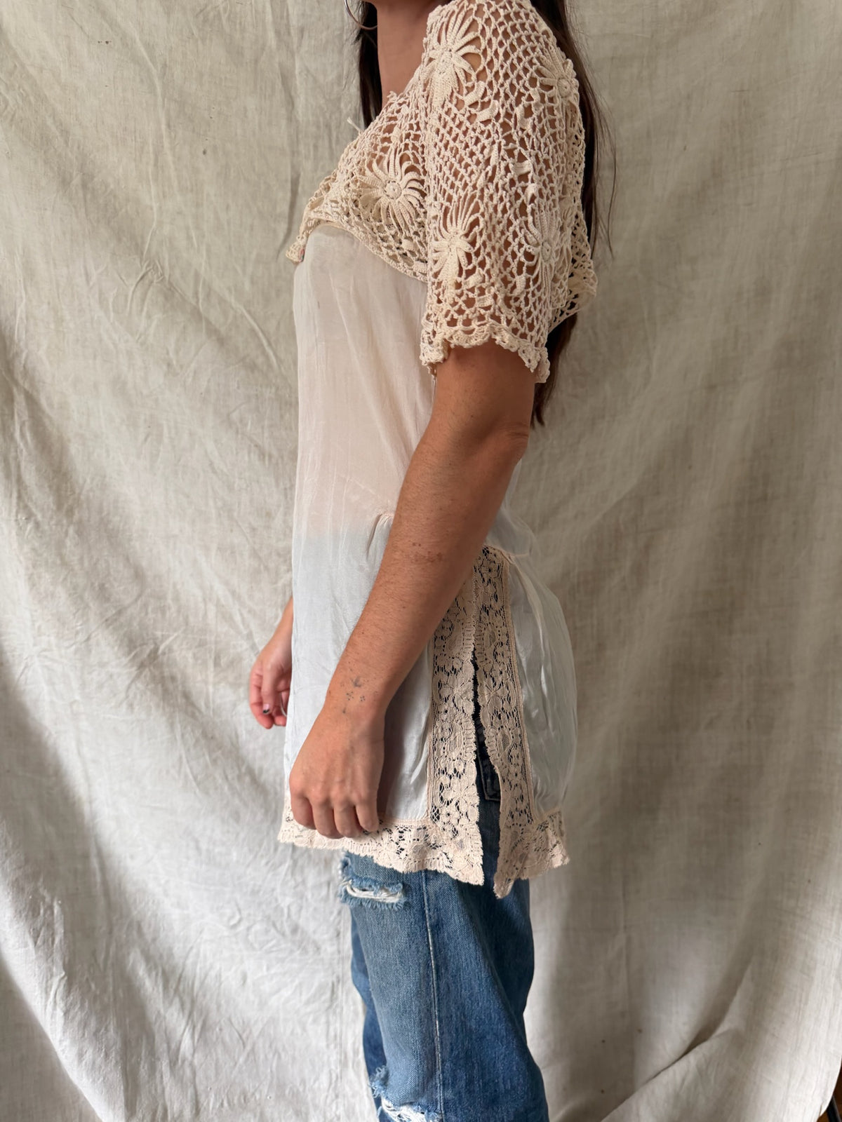 Antique Crochet Sleeves