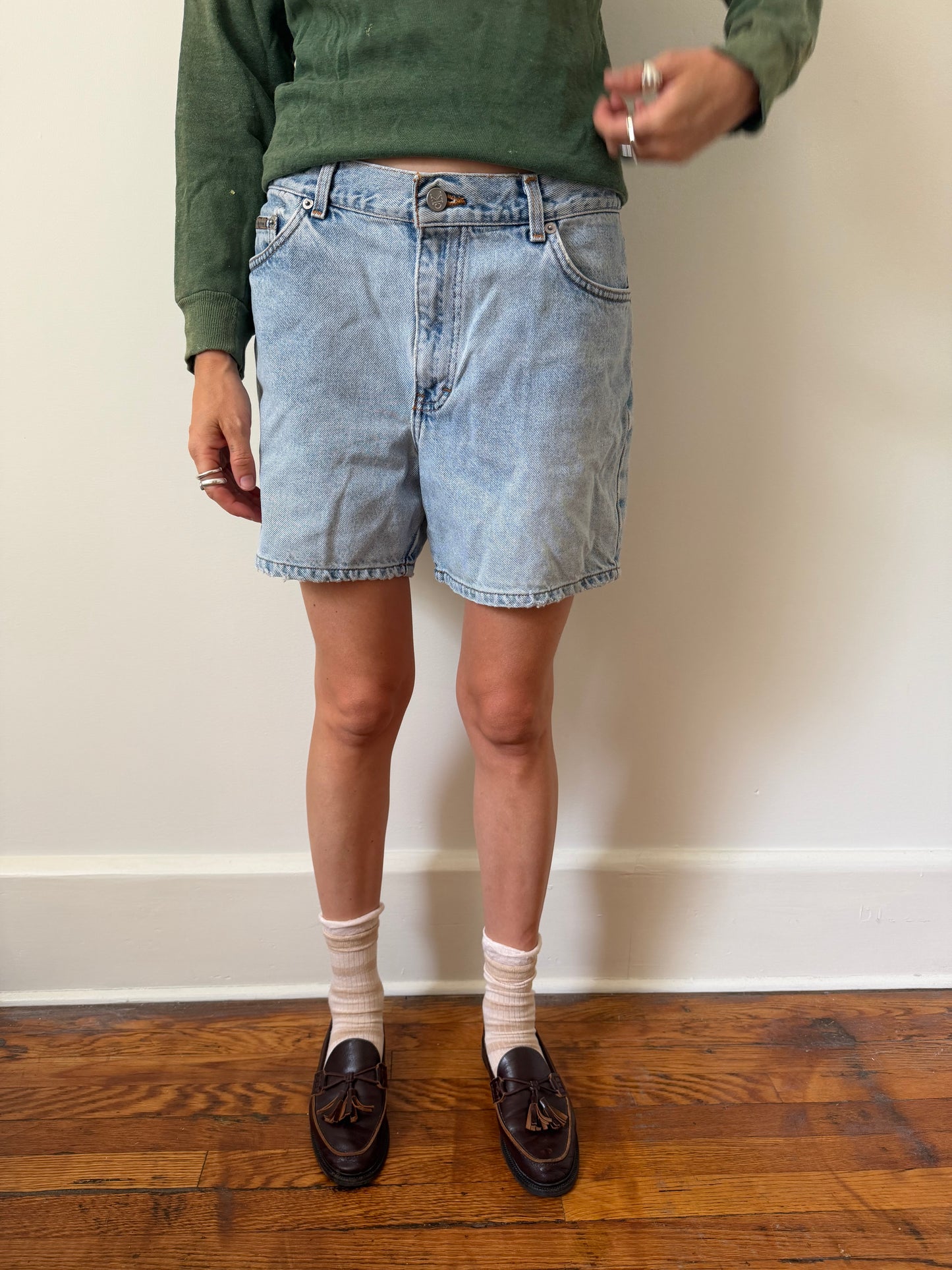 Calvin Klein Lightwash Denim Shorts
