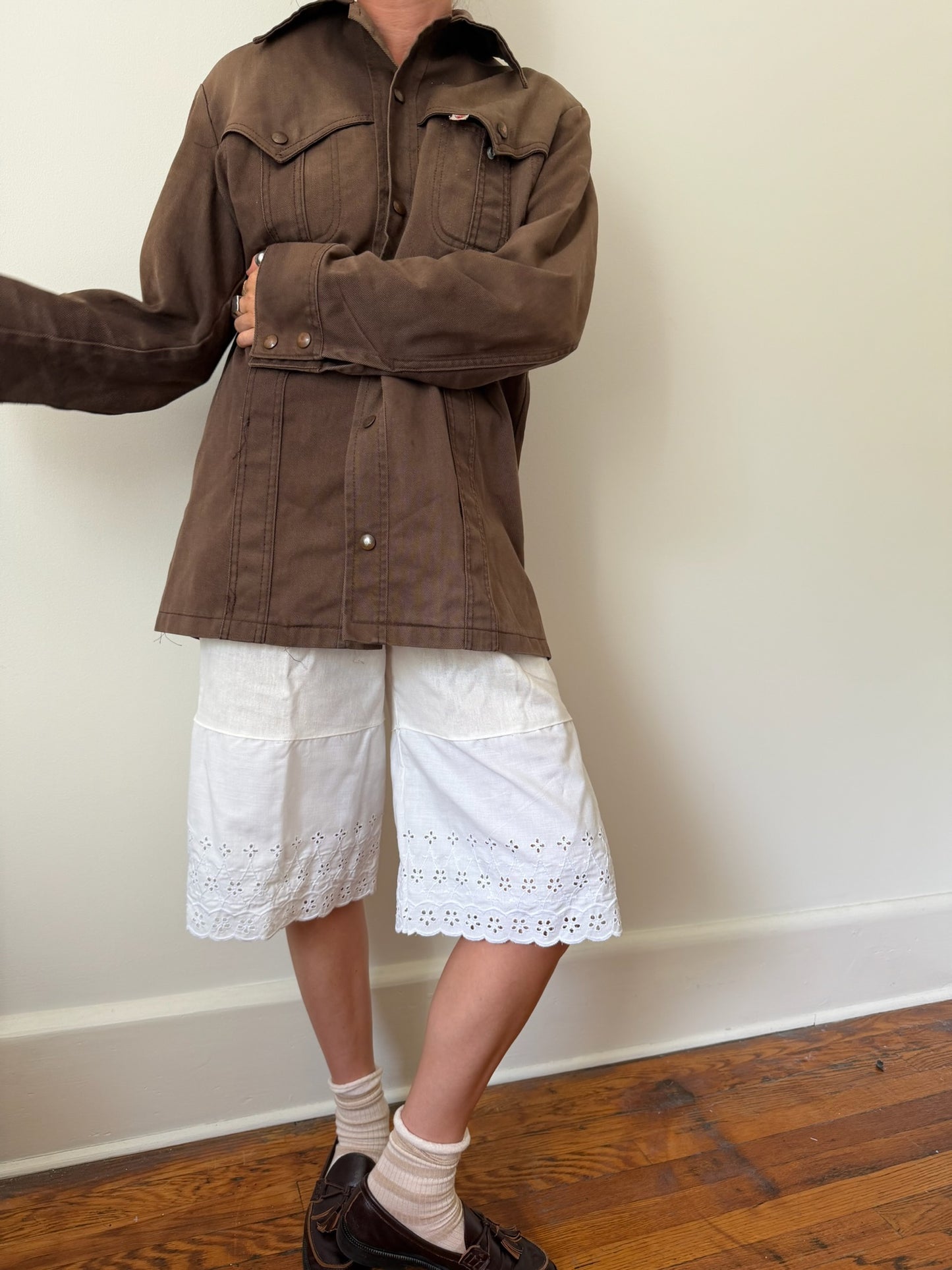GWG Faded Fawn Brown Shacket