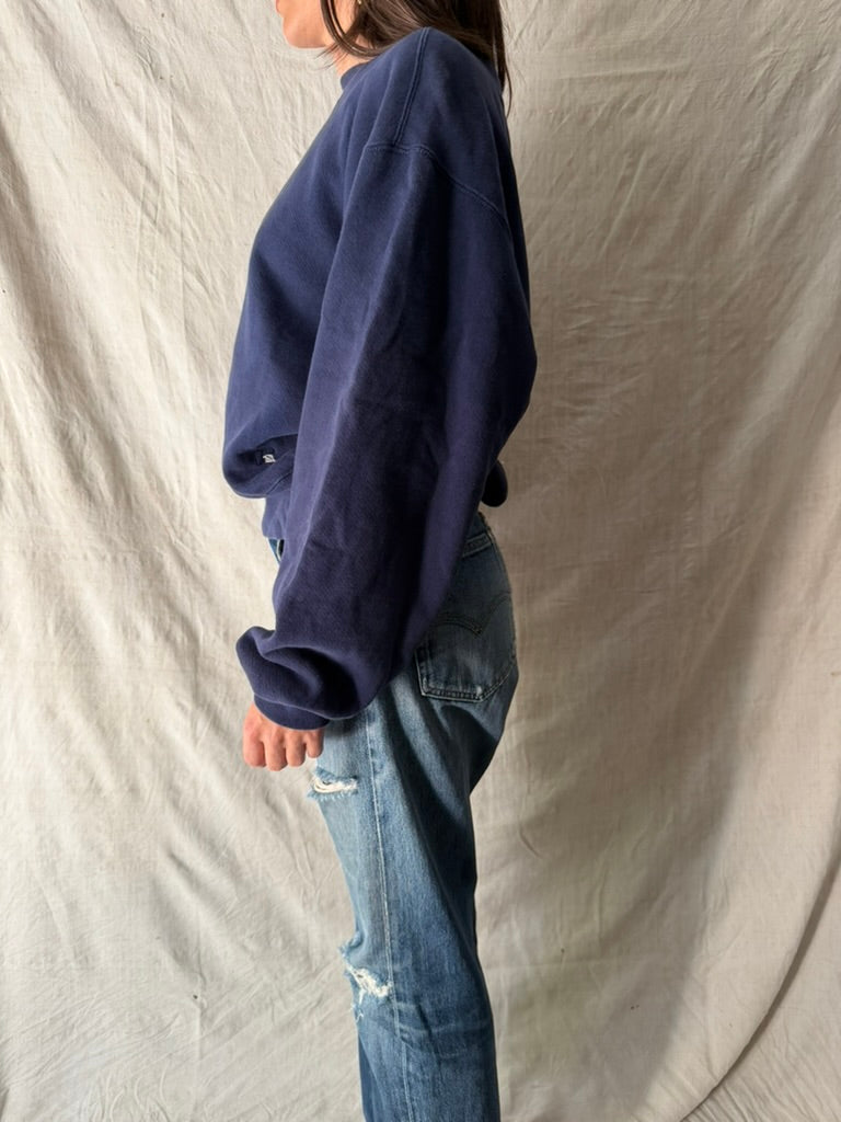 Navy Crewneck