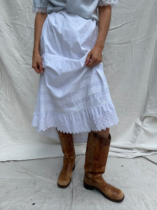 Antique Cotton Skirt