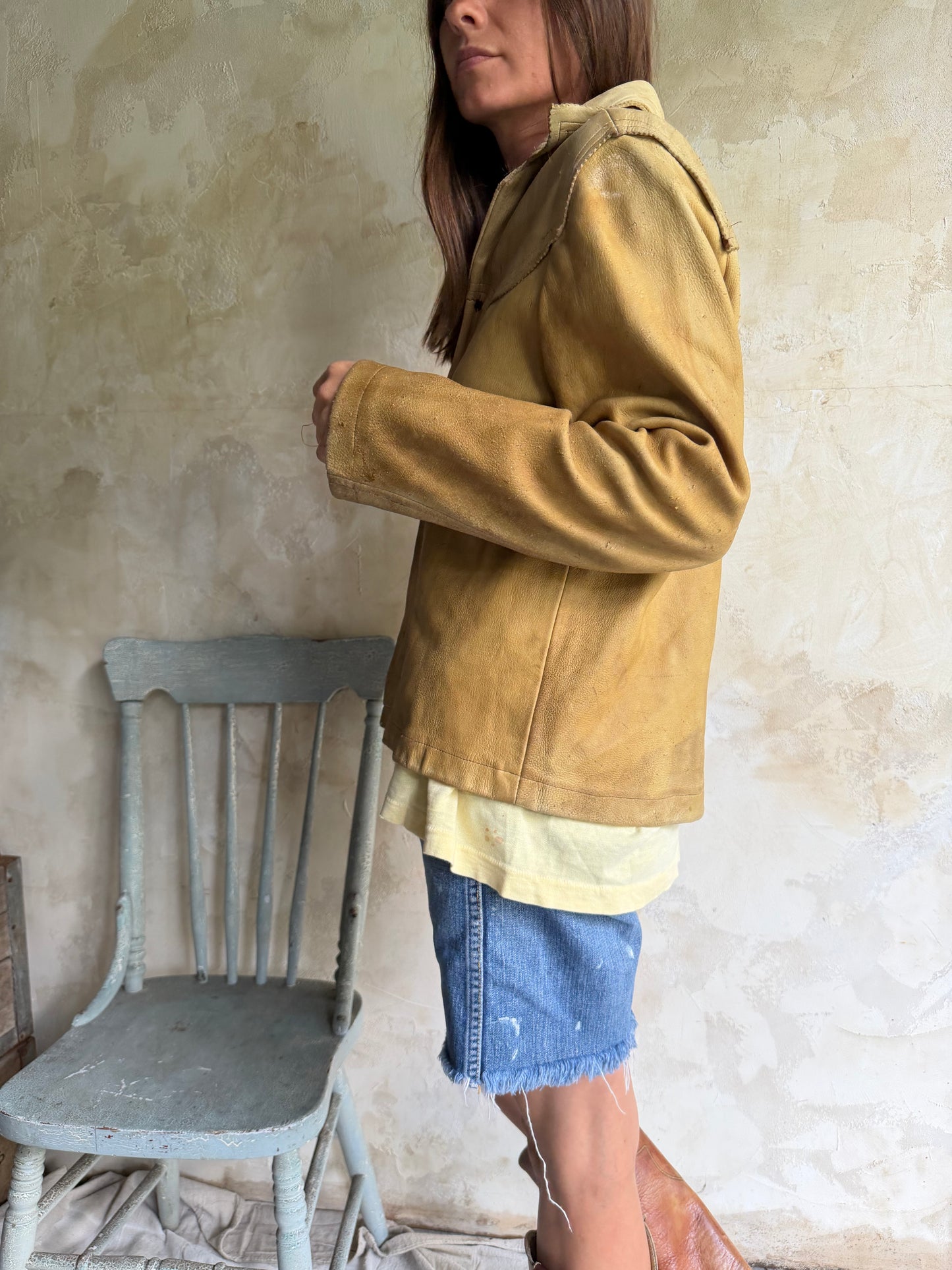 Faded Buckskin Jacket
